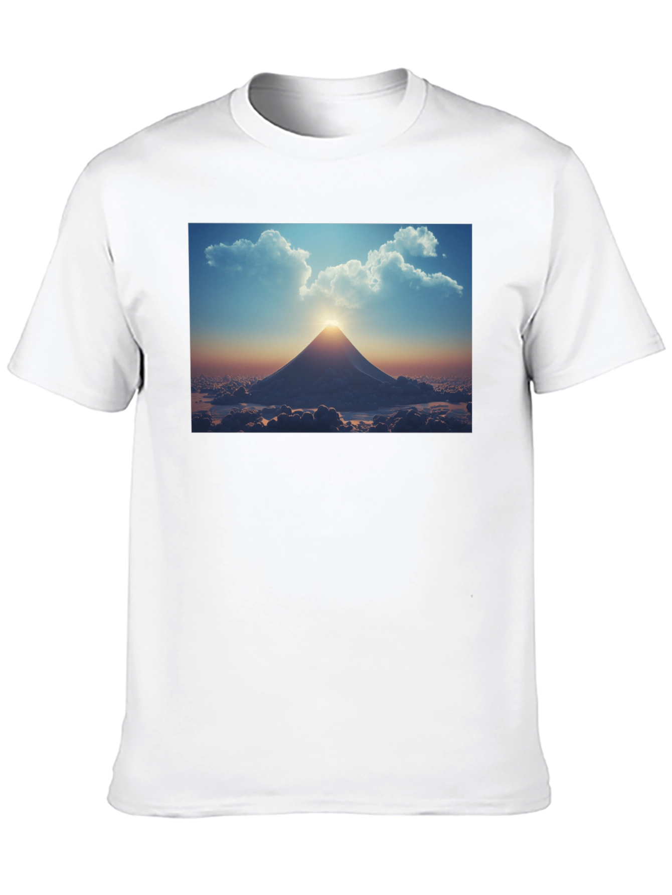 Mountain Peak Sunset Tee