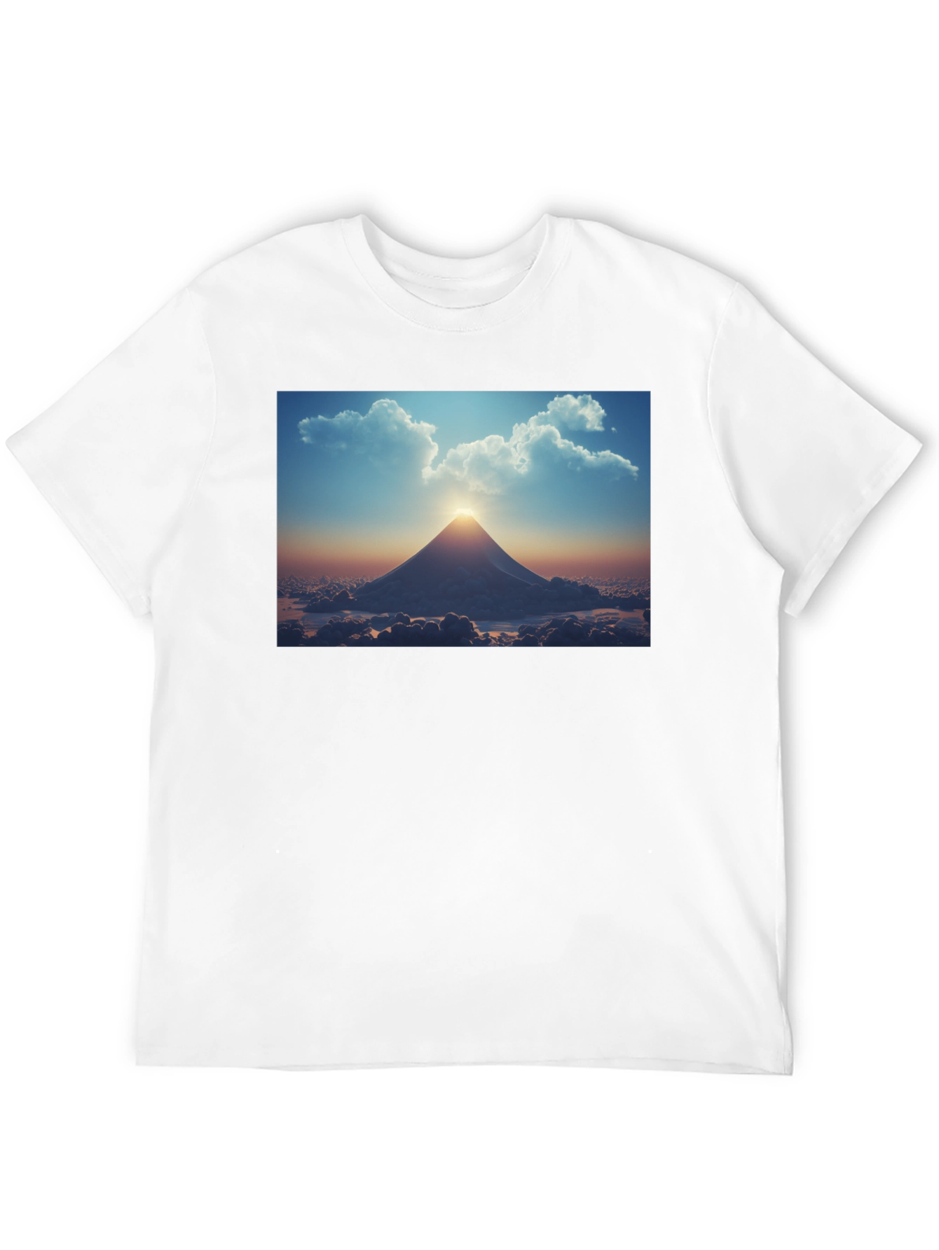 Mountain Peak Sunset Tee