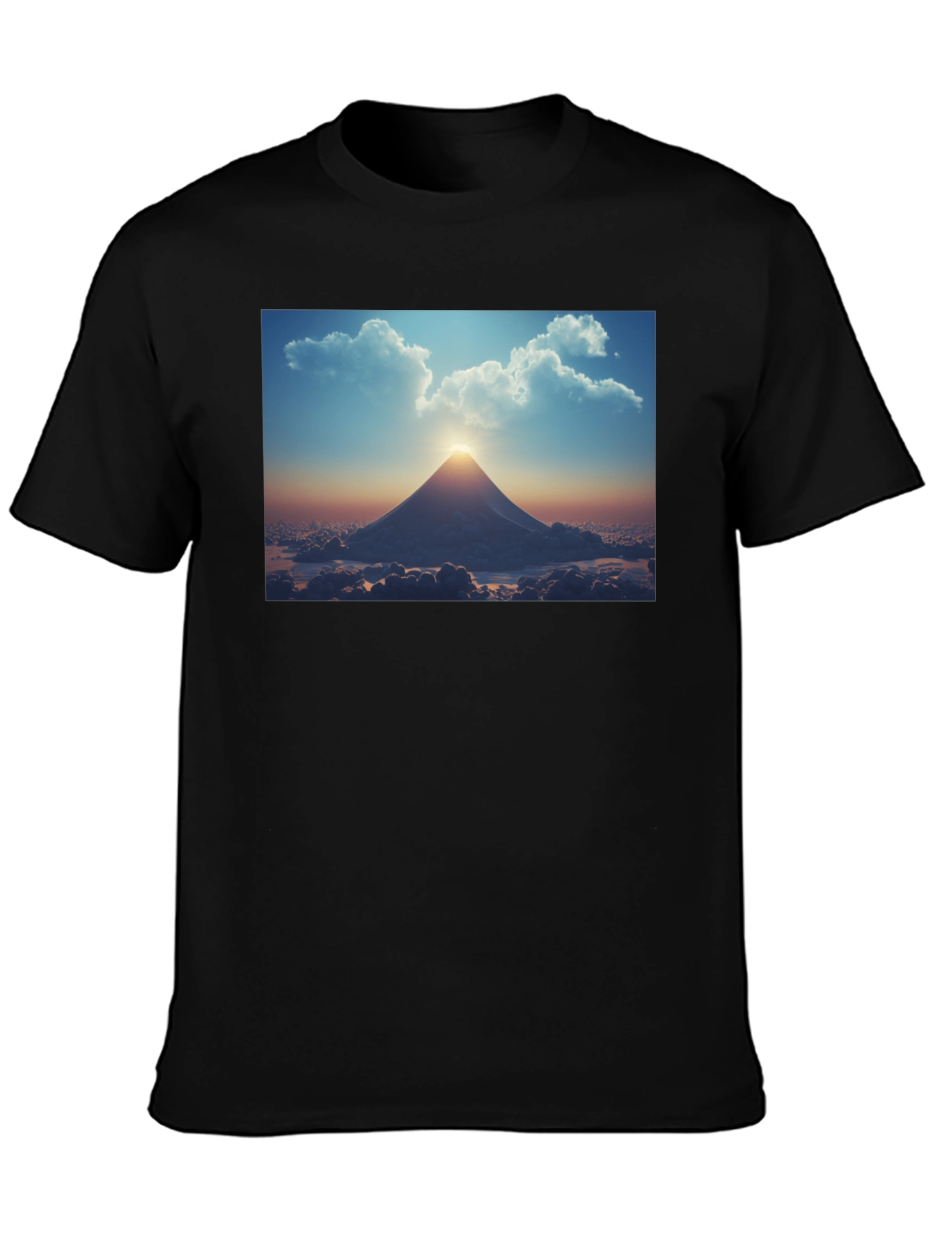 Mountain Peak Sunset Tee