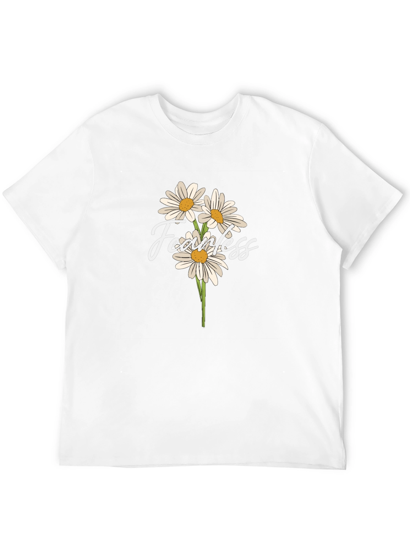 Fearless Daisy T-Shirt - Unisex Graphic Tee