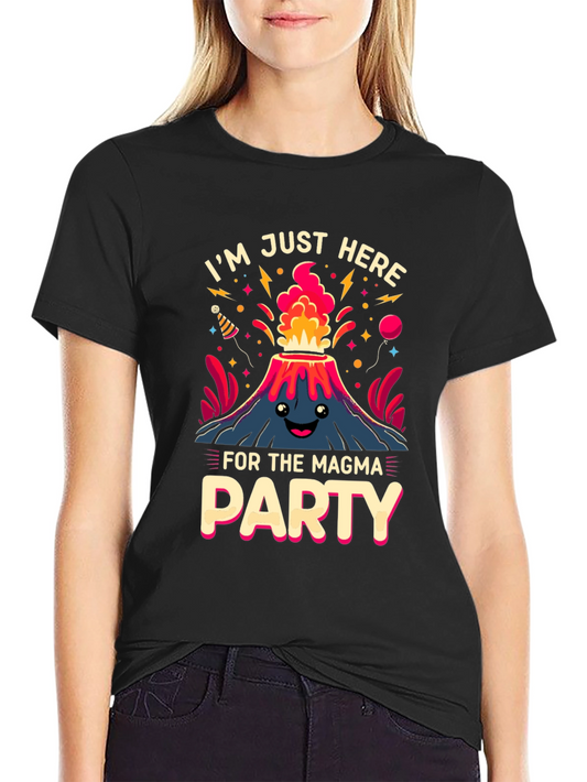 Magma Party Volcano T-Shirt