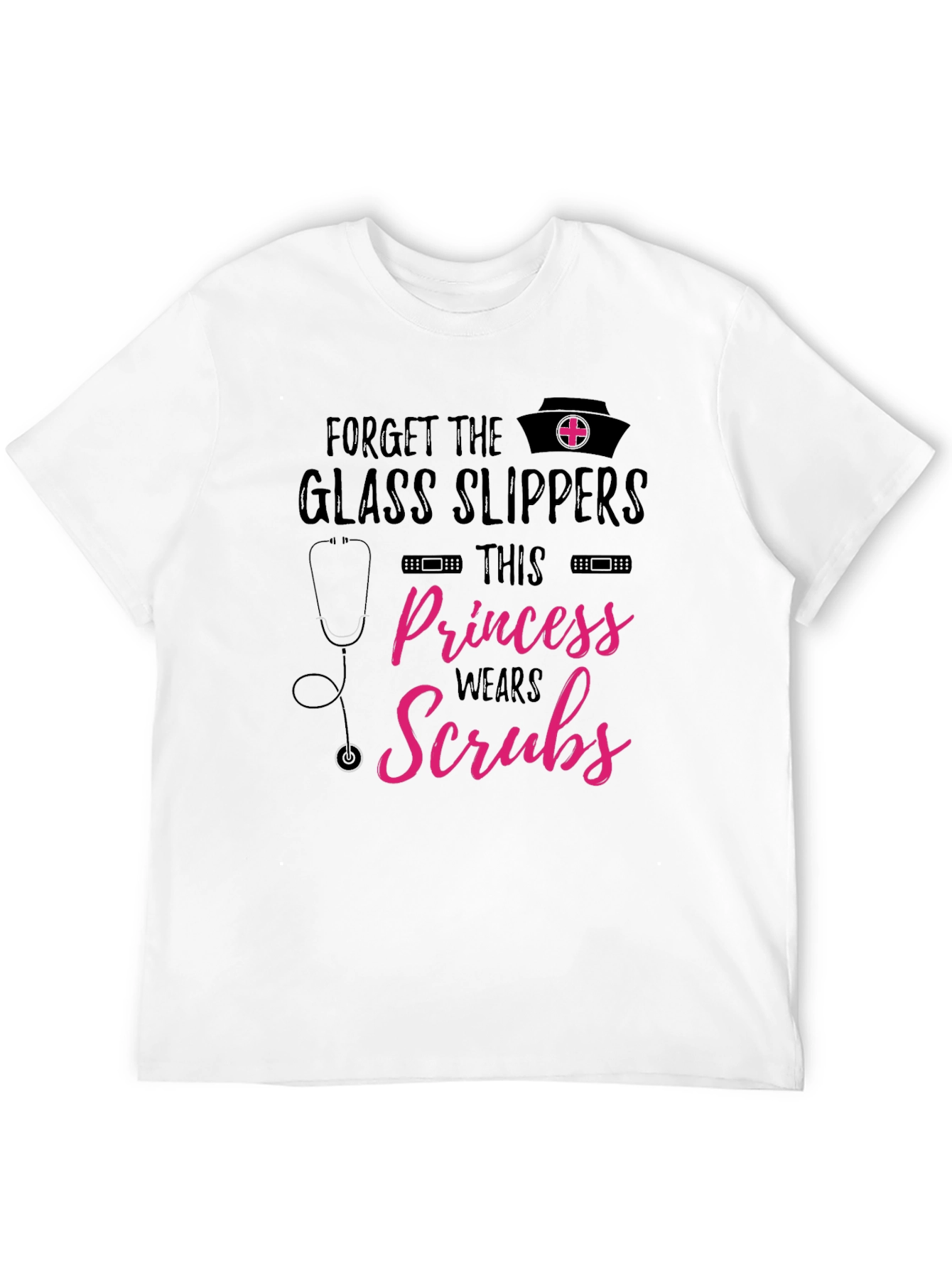 Princess Wears Scrubs T-Shirt