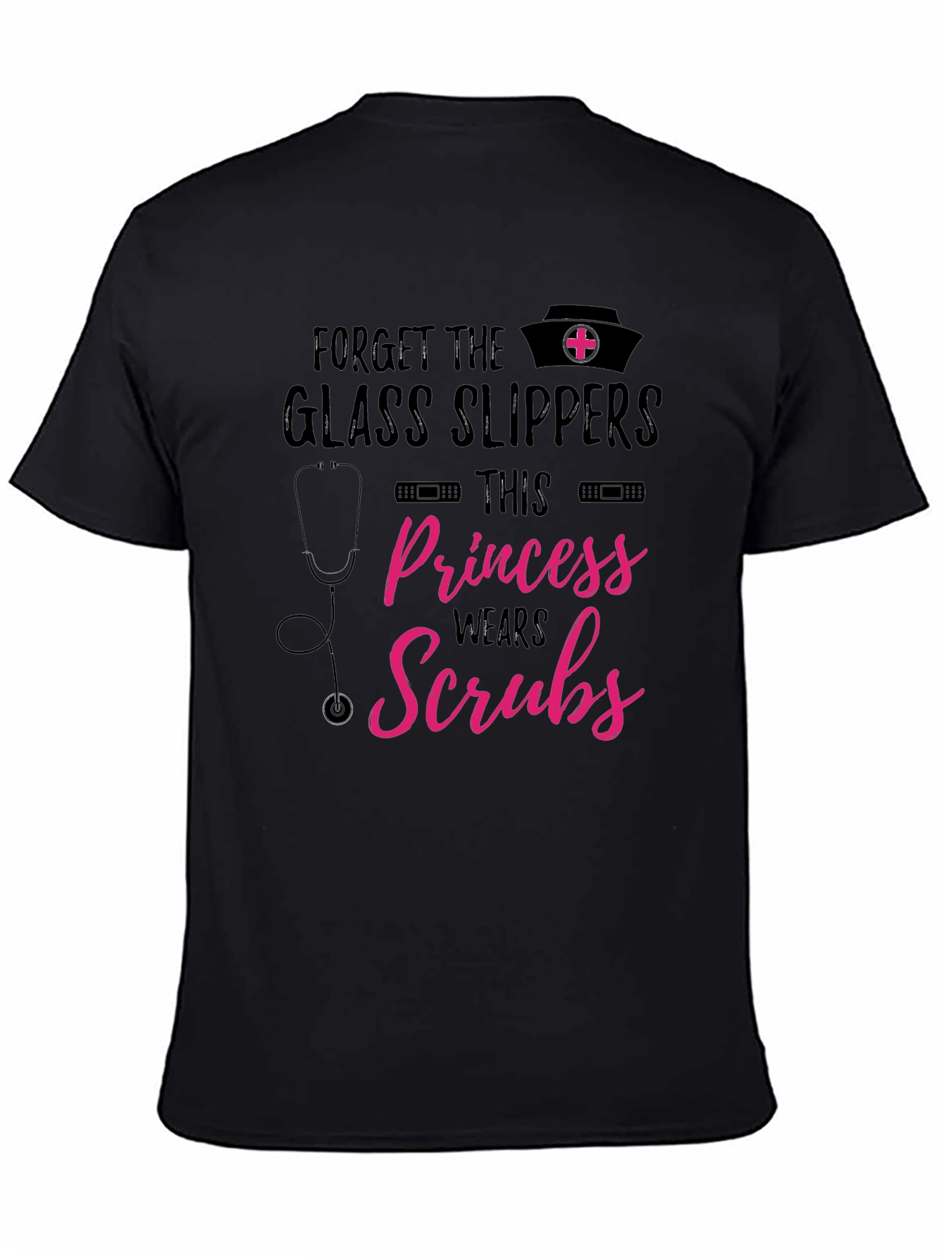 Princess Wears Scrubs T-Shirt
