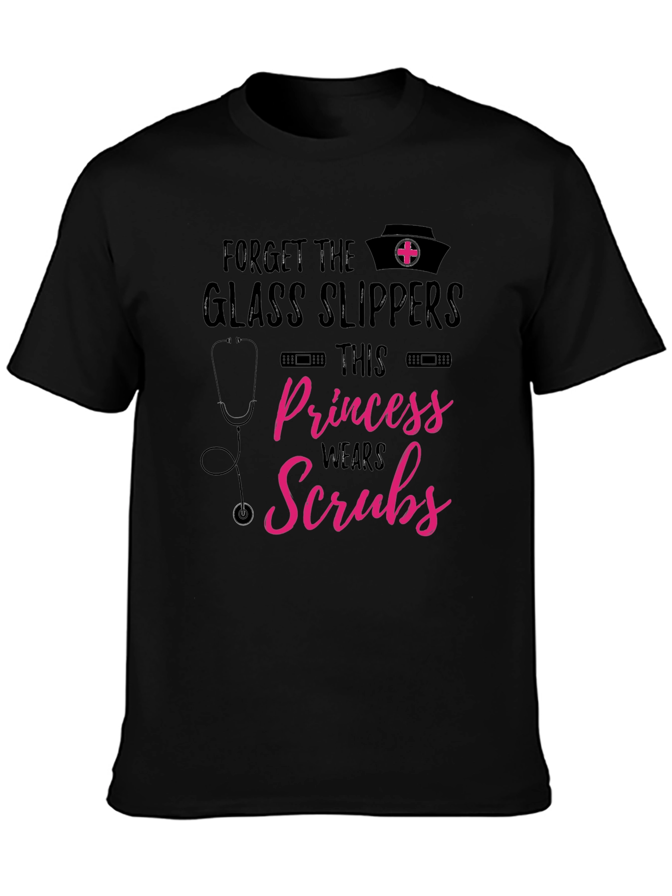 Princess Wears Scrubs T-Shirt