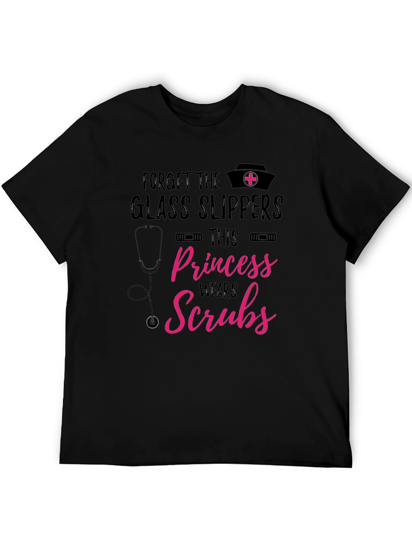 Princess Wears Scrubs T-Shirt