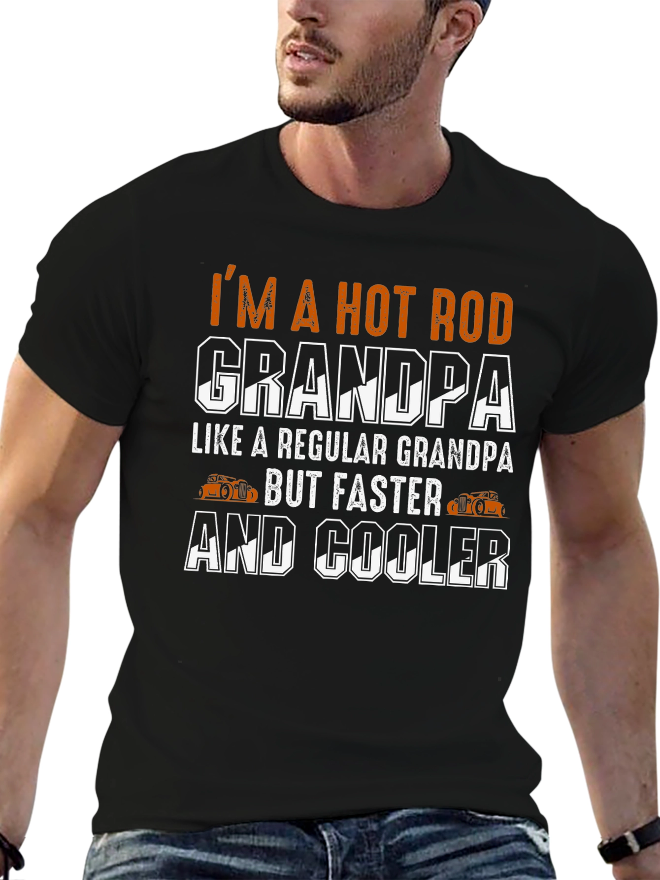 Hot Rod Grandpa T-Shirt