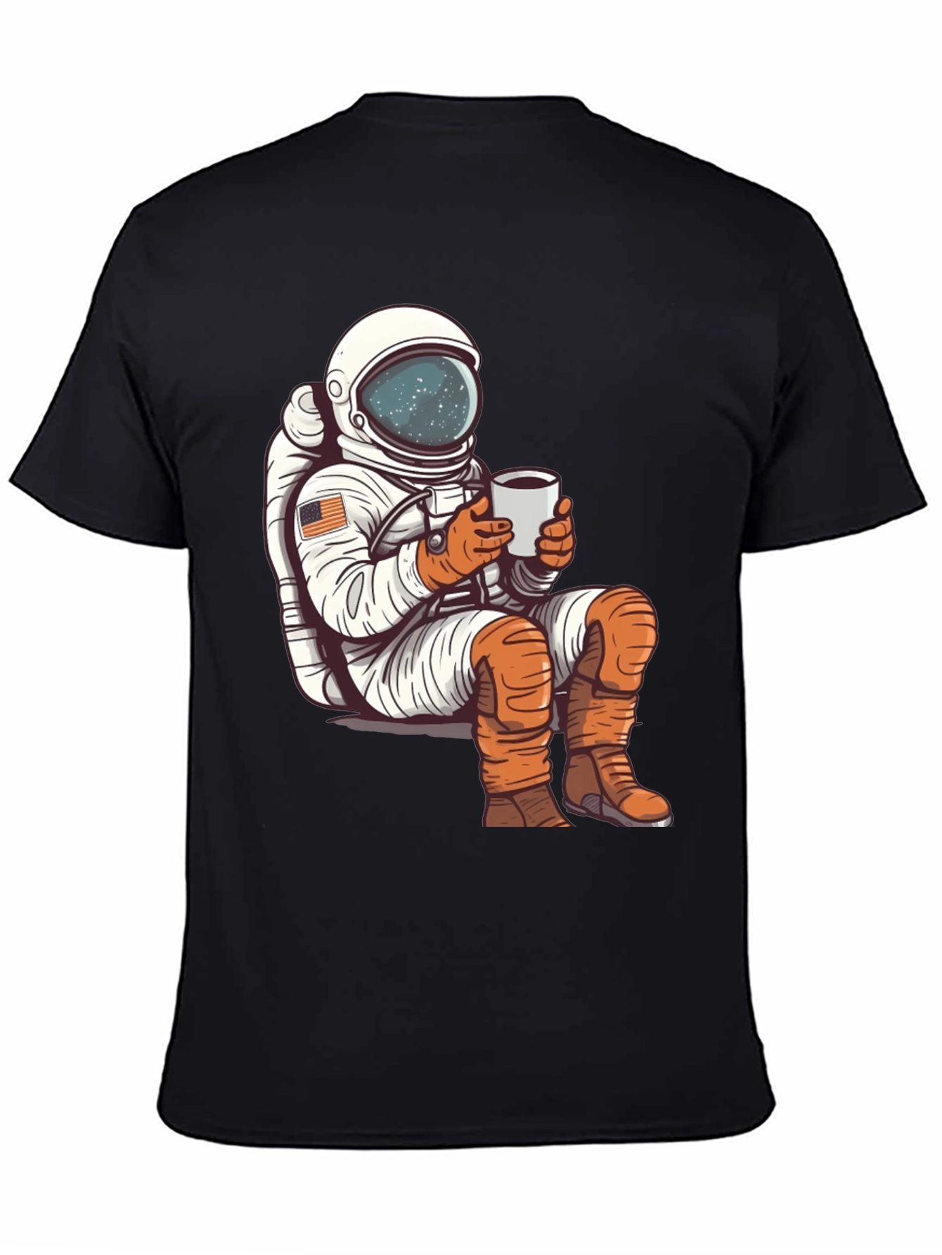 Astronaut Coffee Break Graphic Tee