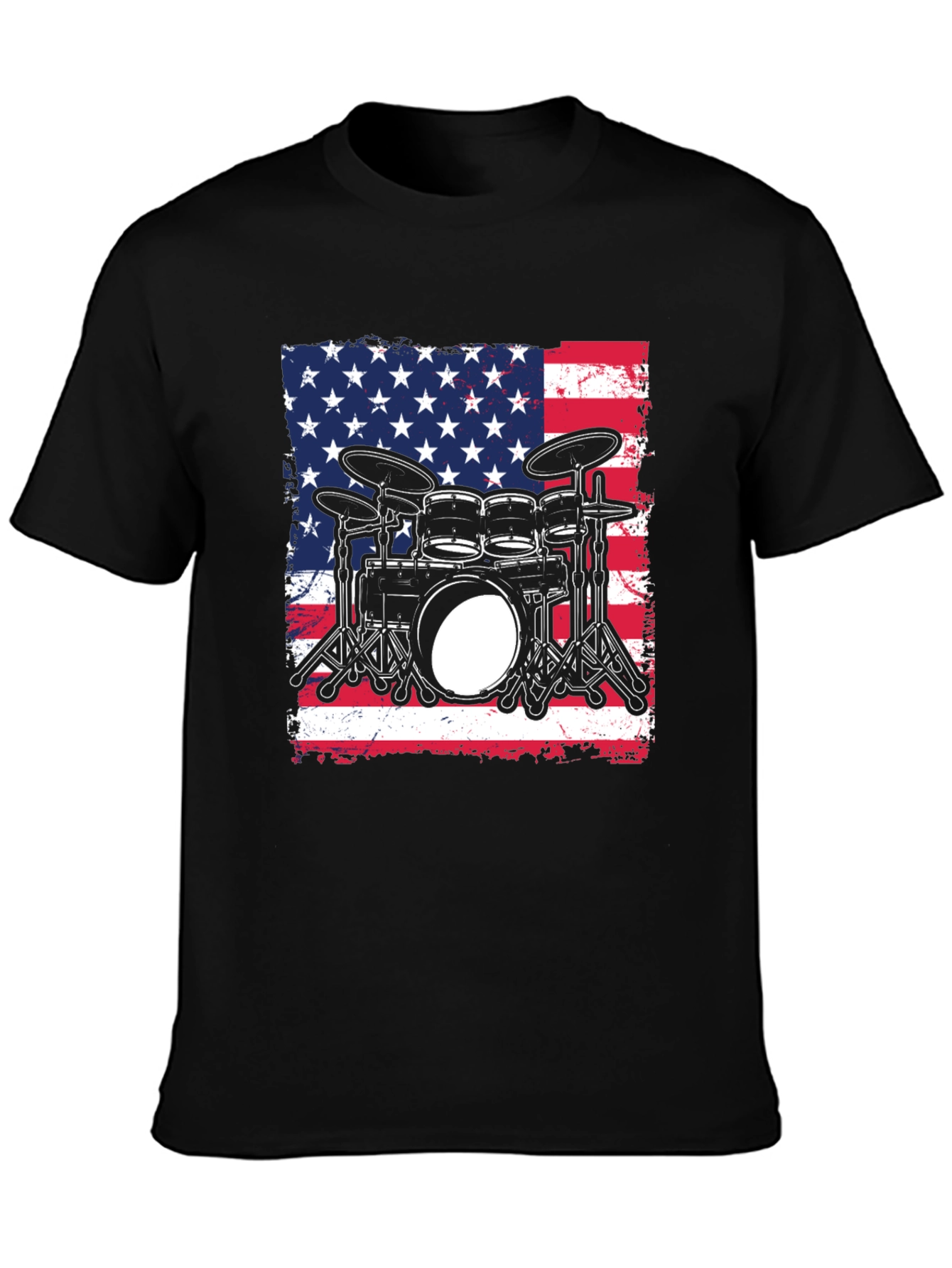 Patriotic Drummer T-Shirt