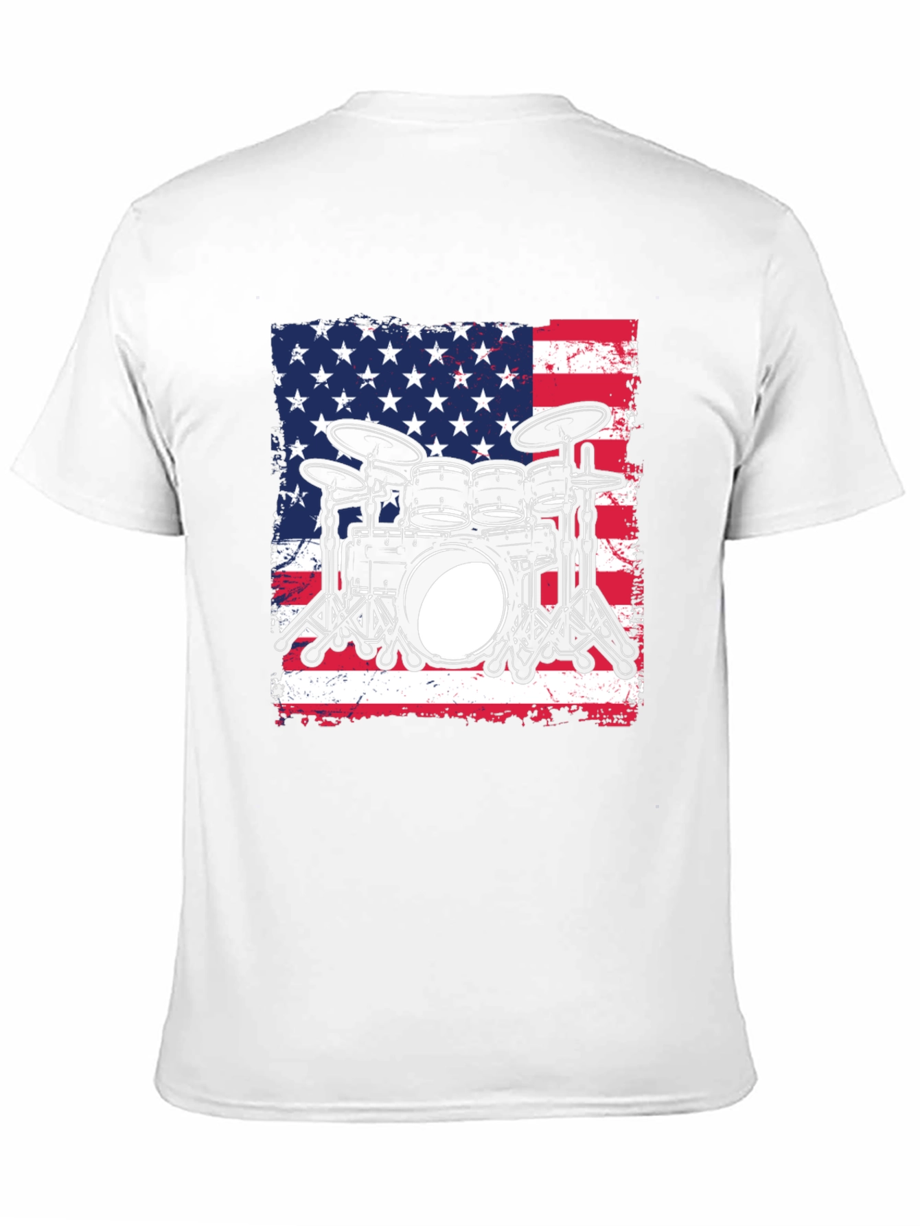 Patriotic Drummer T-Shirt