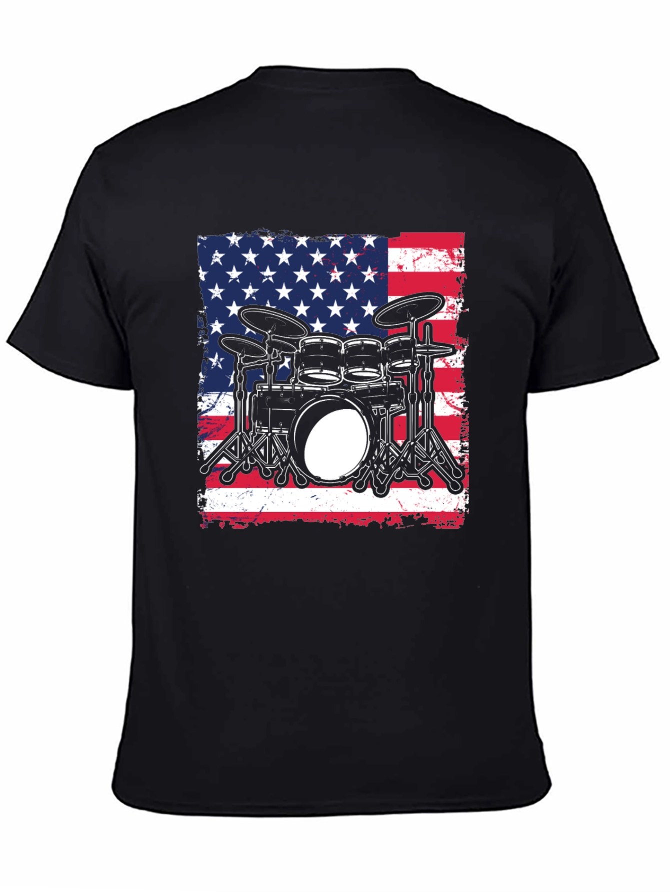 Patriotic Drummer T-Shirt