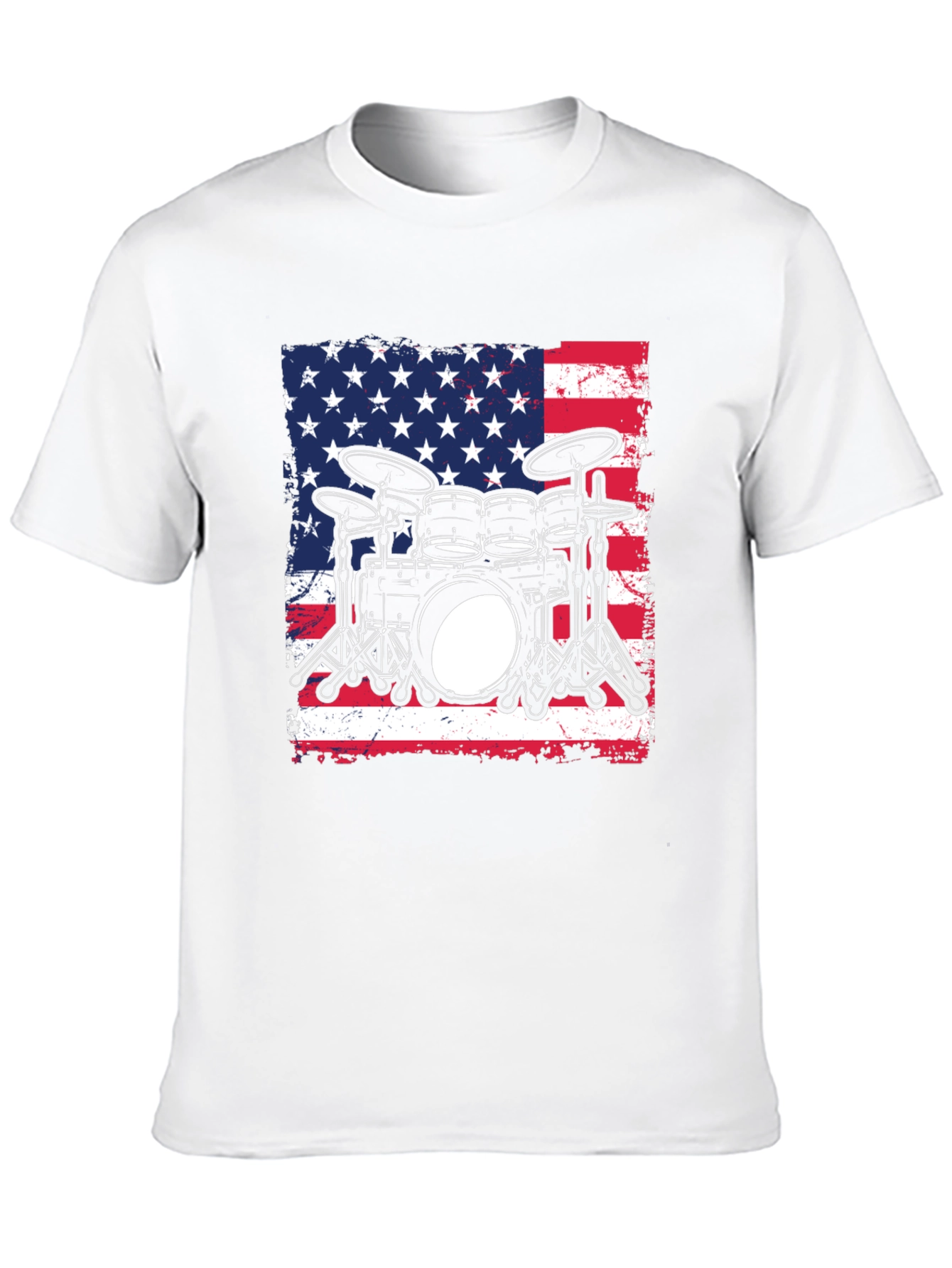 Patriotic Drummer T-Shirt
