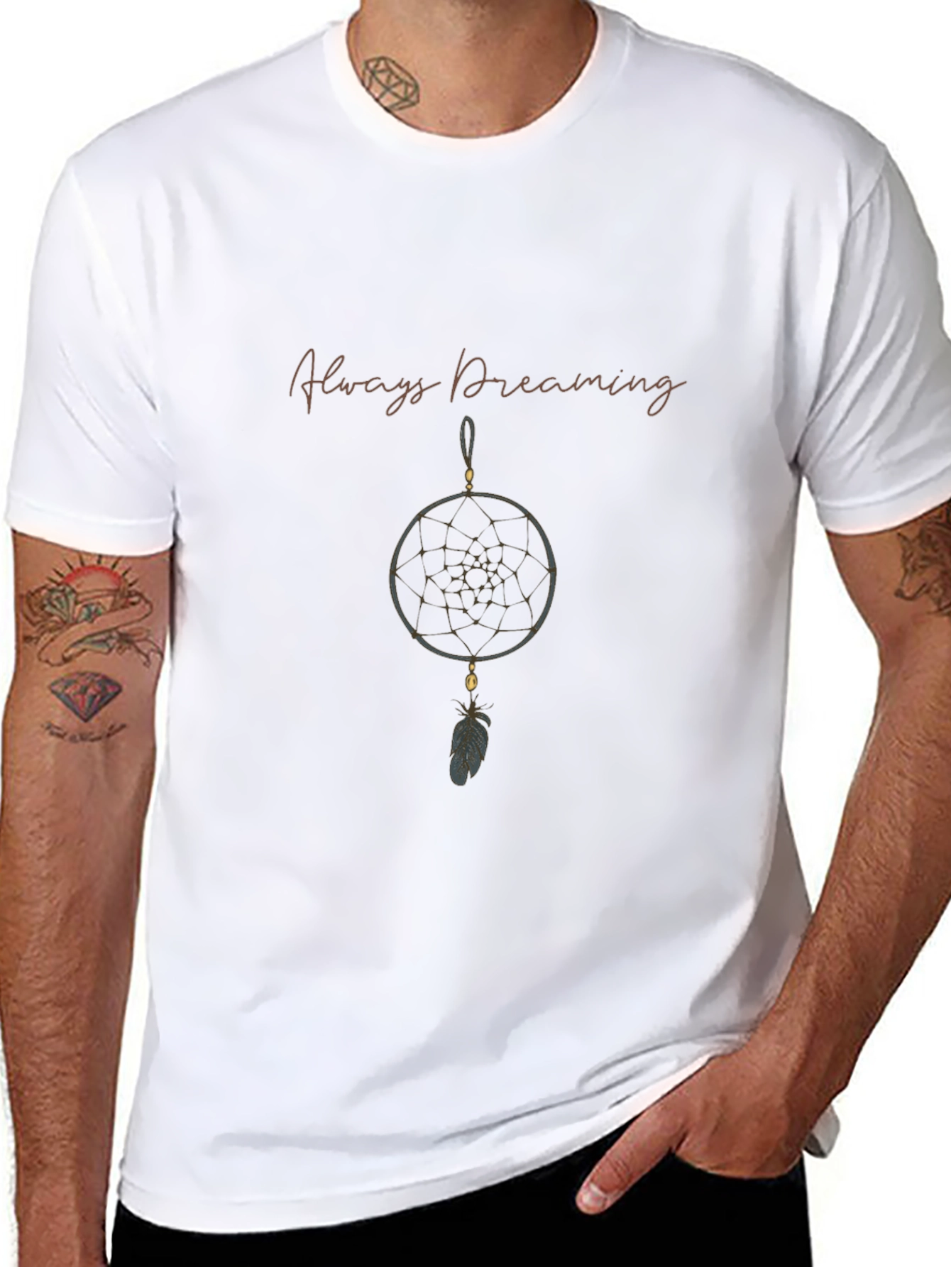 Always Dreaming Dreamcatcher Graphic Tee