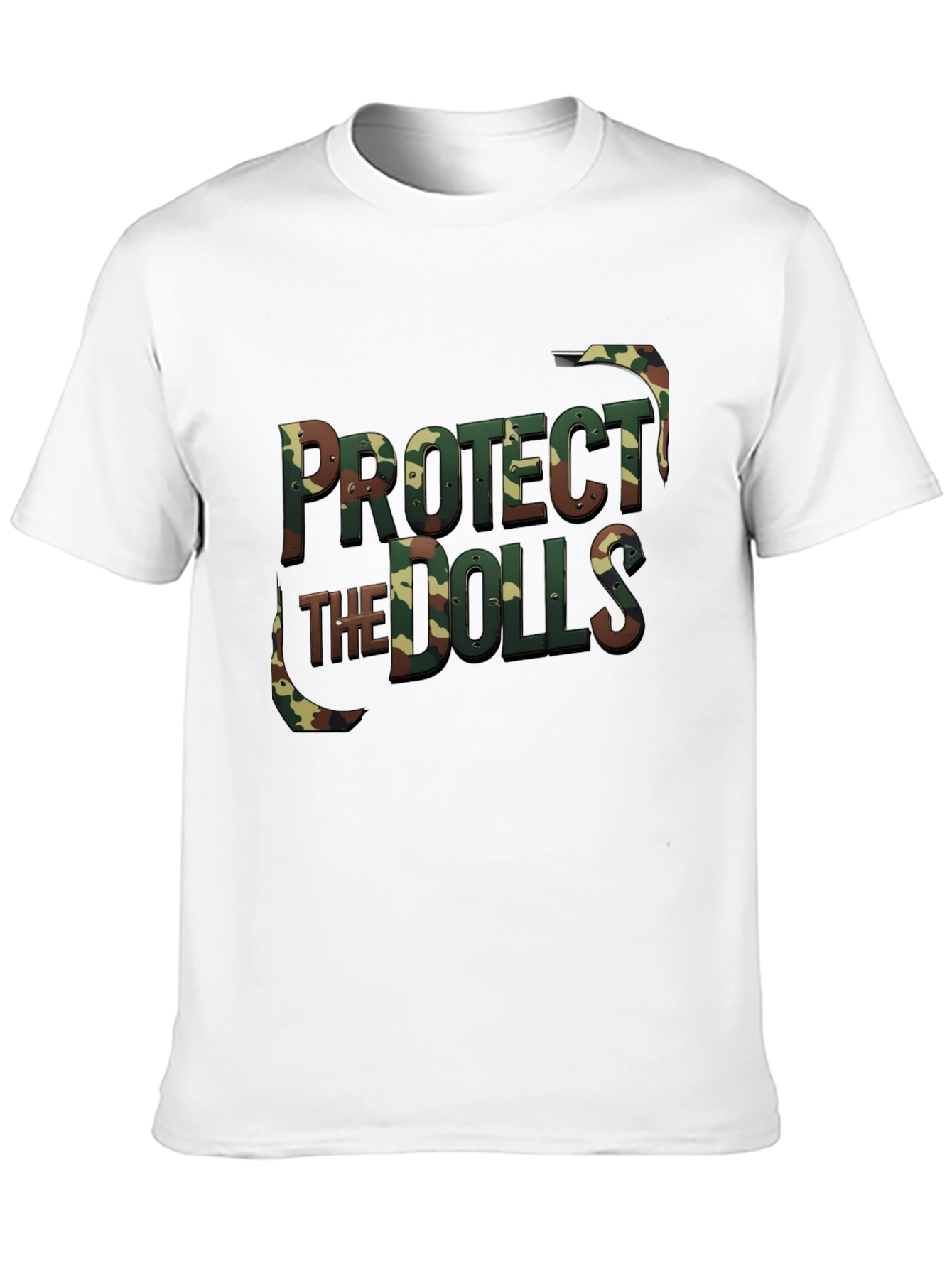 Protect The Dolls Camo T-Shirt