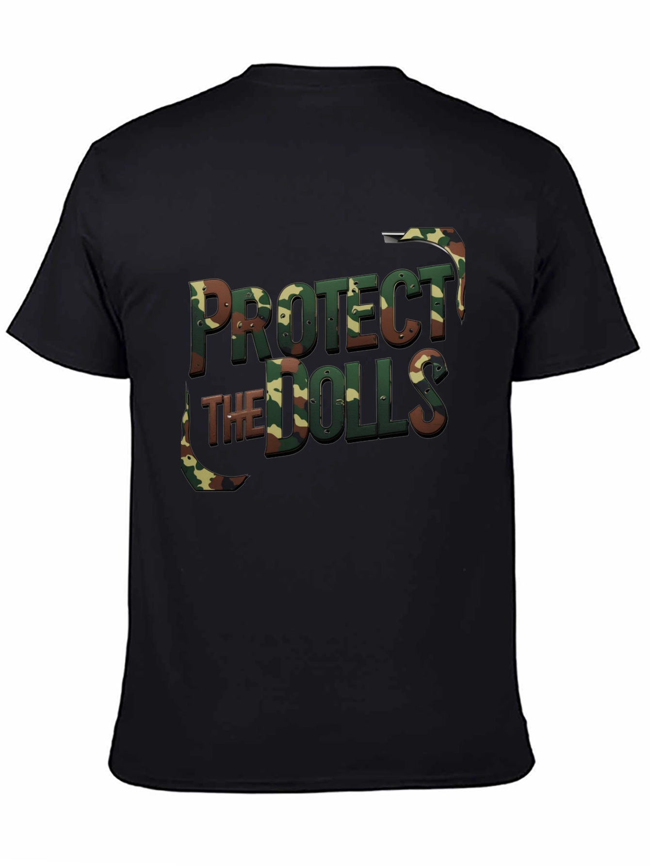 Protect The Dolls Camo T-Shirt