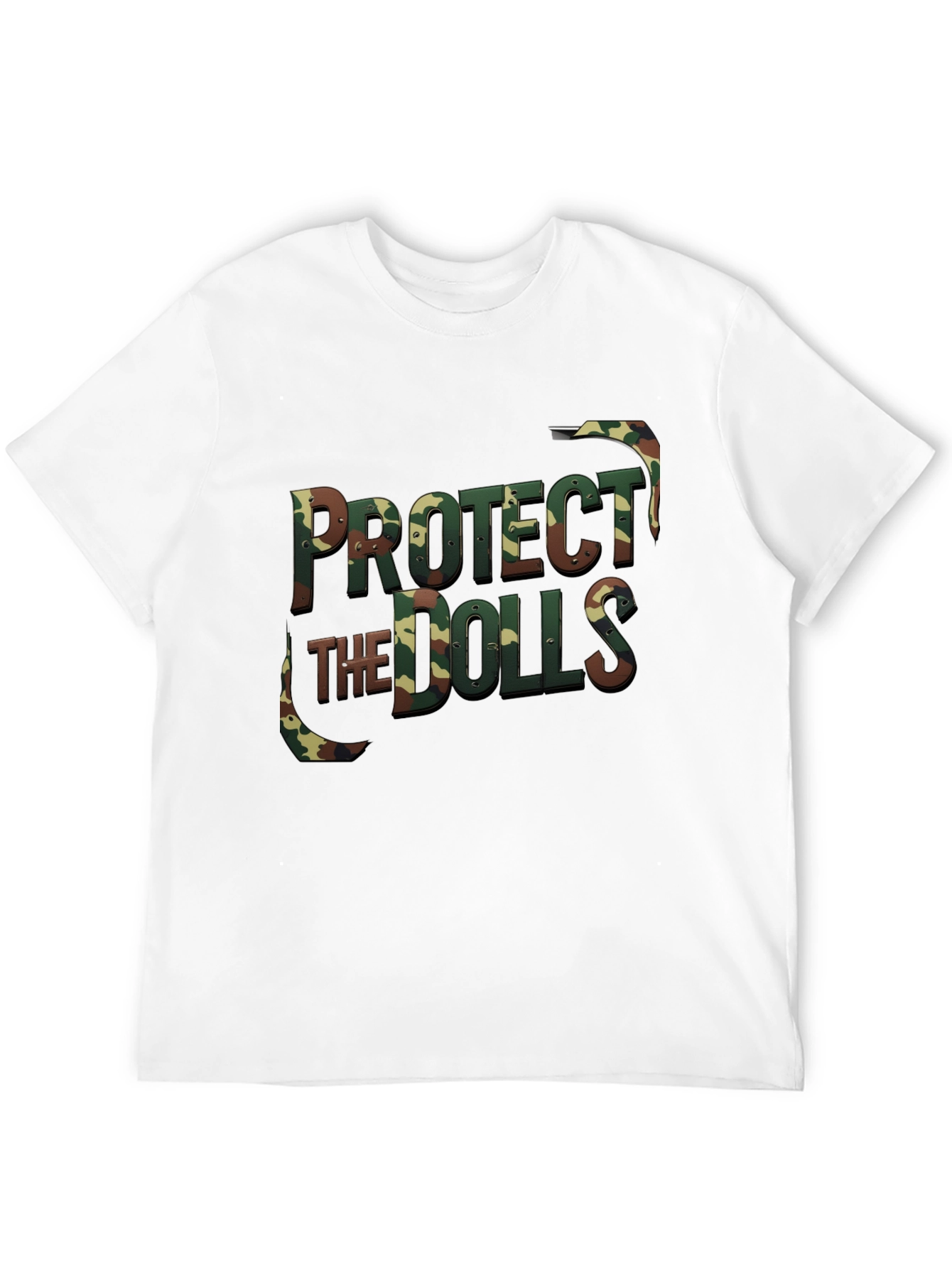 Protect The Dolls Camo T-Shirt