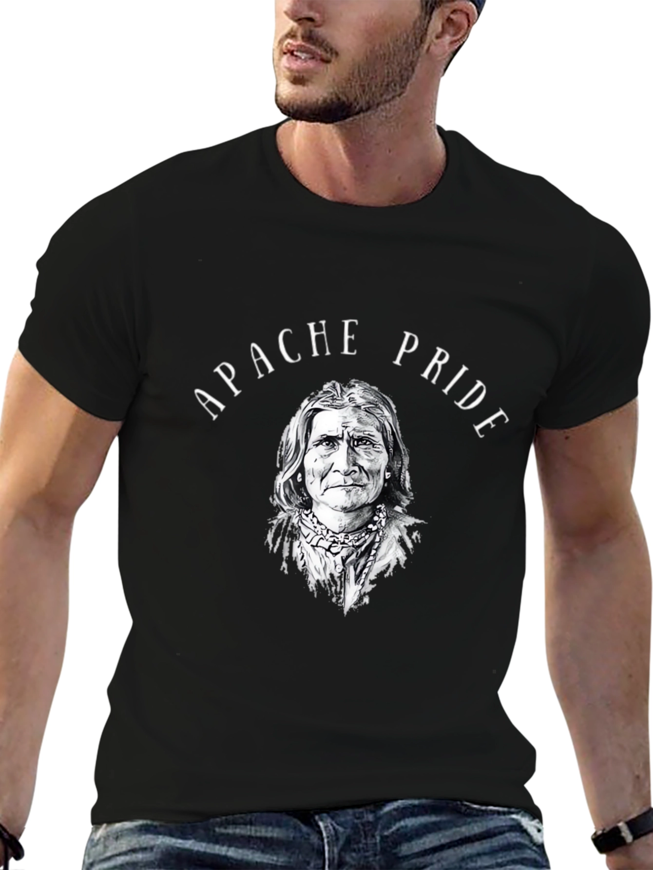 Apache Pride T-Shirt - Native American Graphic Tee