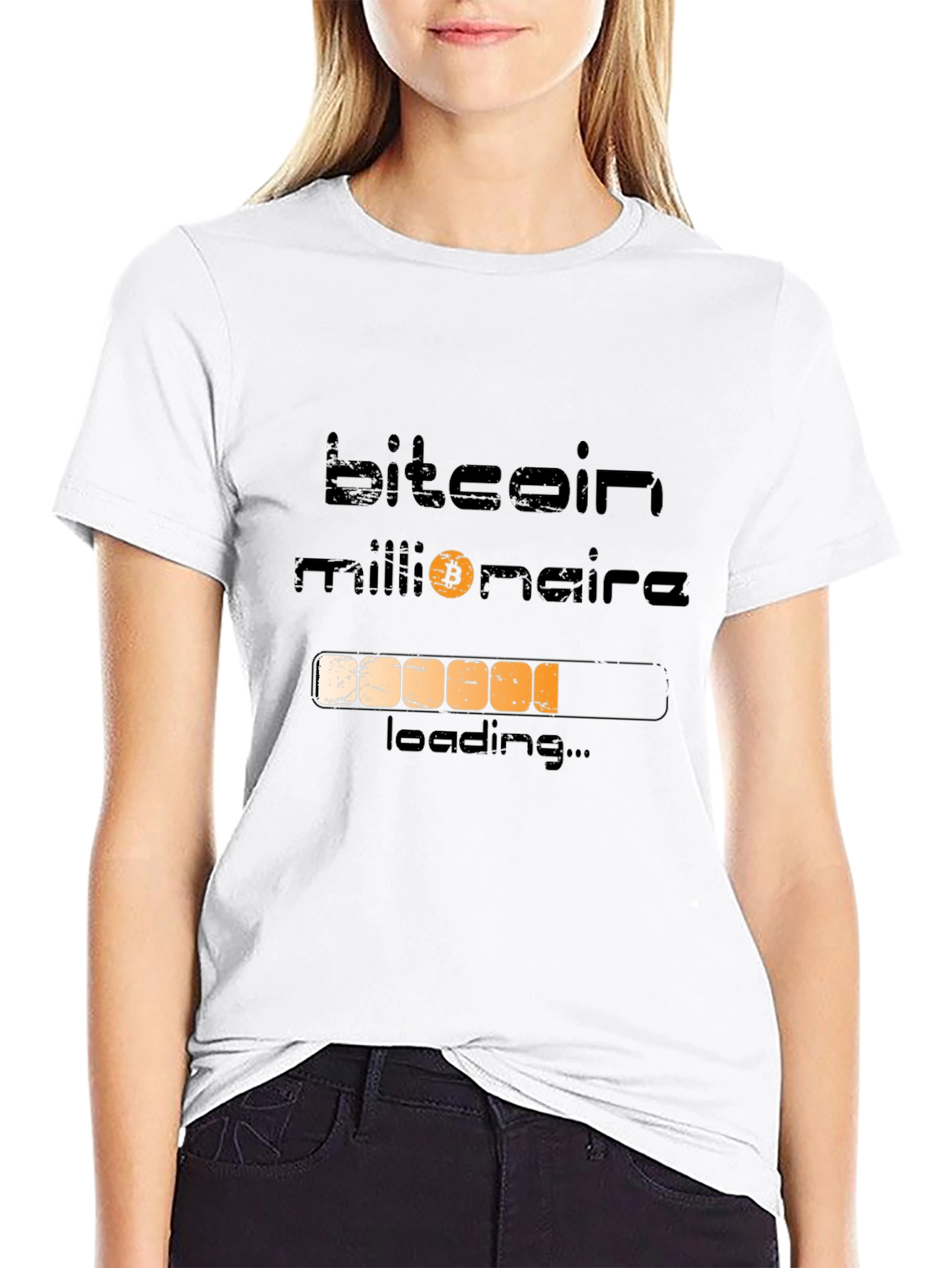 Bitcoin Millionaire Loading T-Shirt