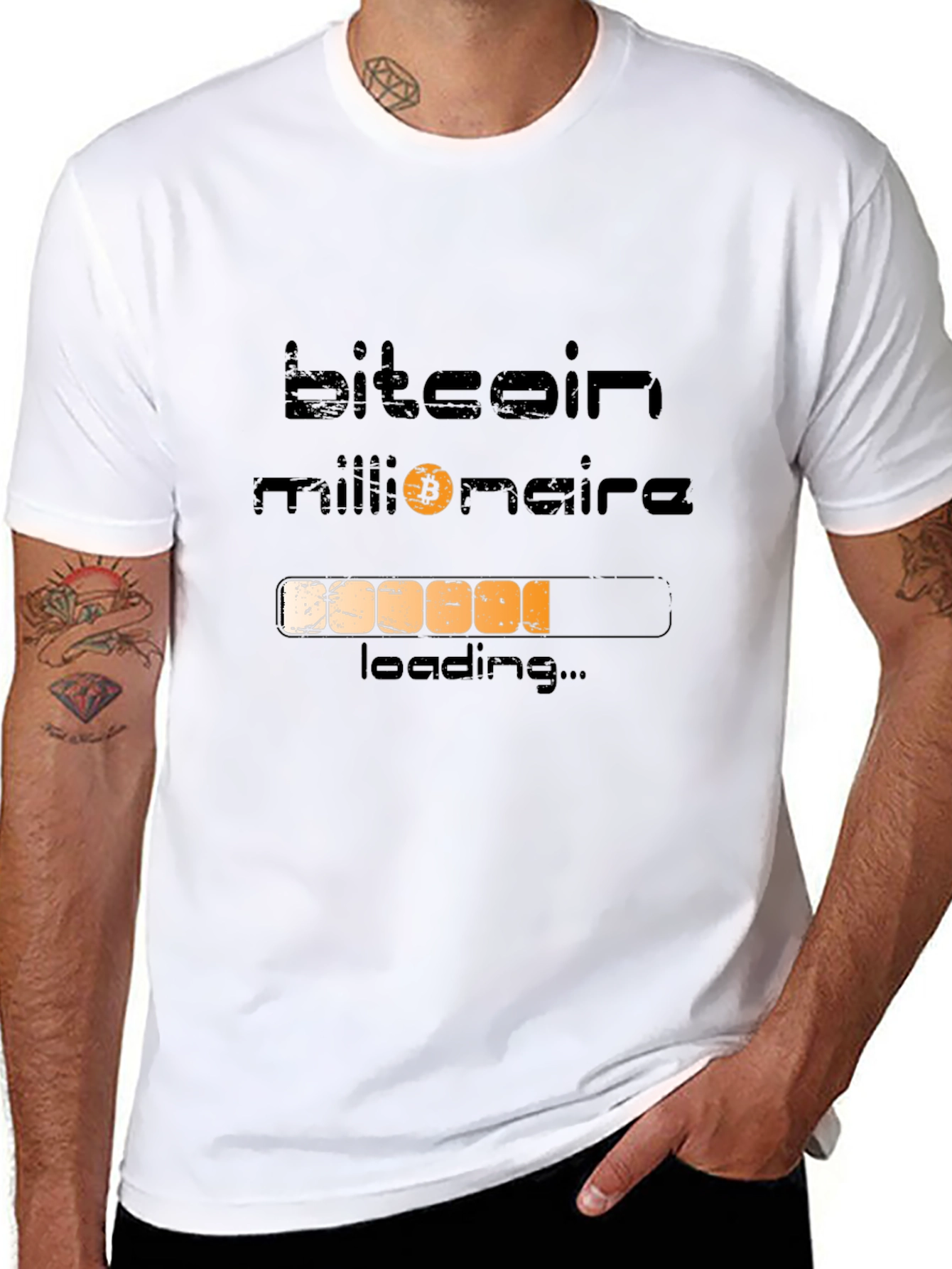 Bitcoin Millionaire Loading T-Shirt