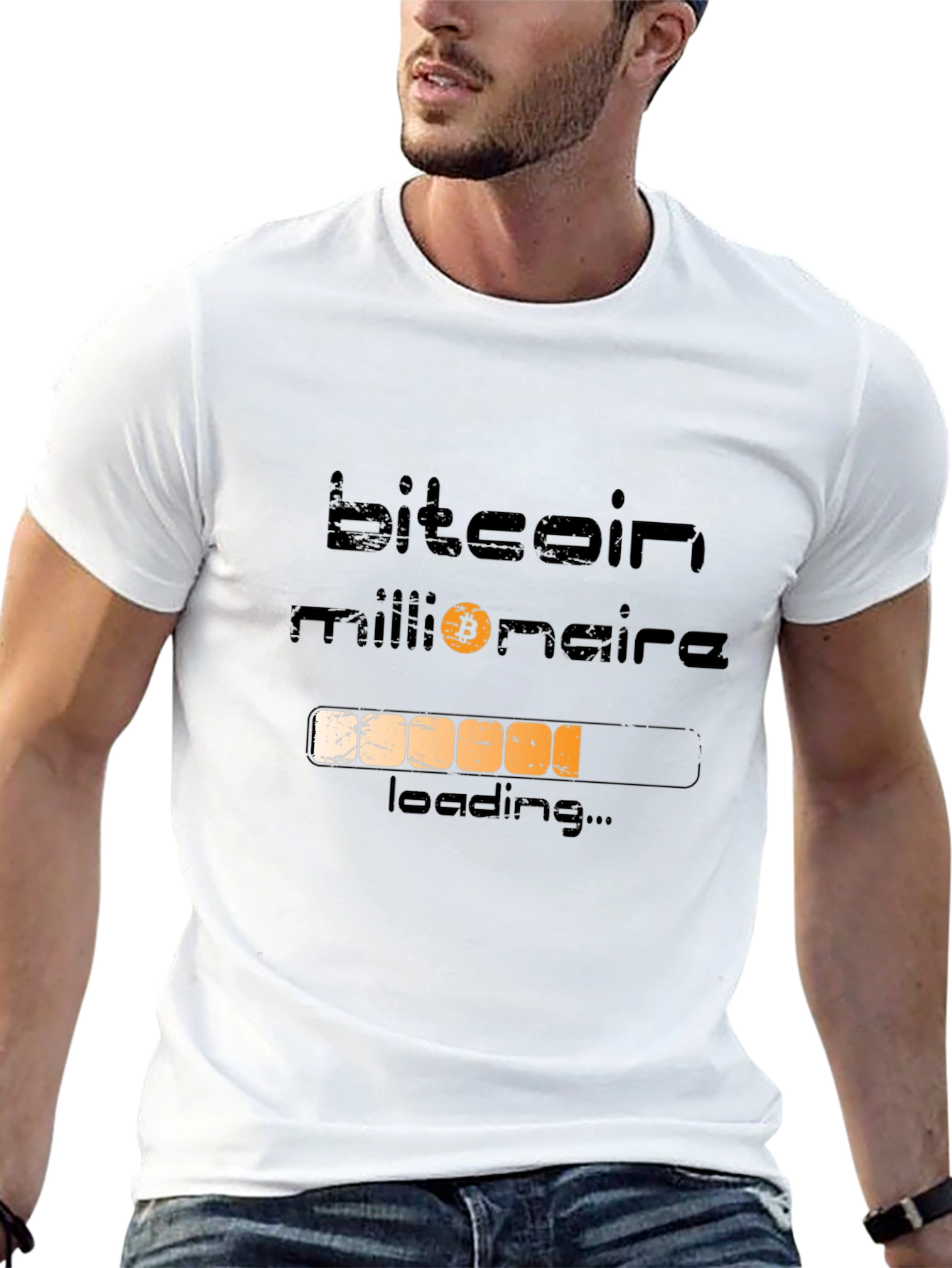 Bitcoin Millionaire Loading T-Shirt