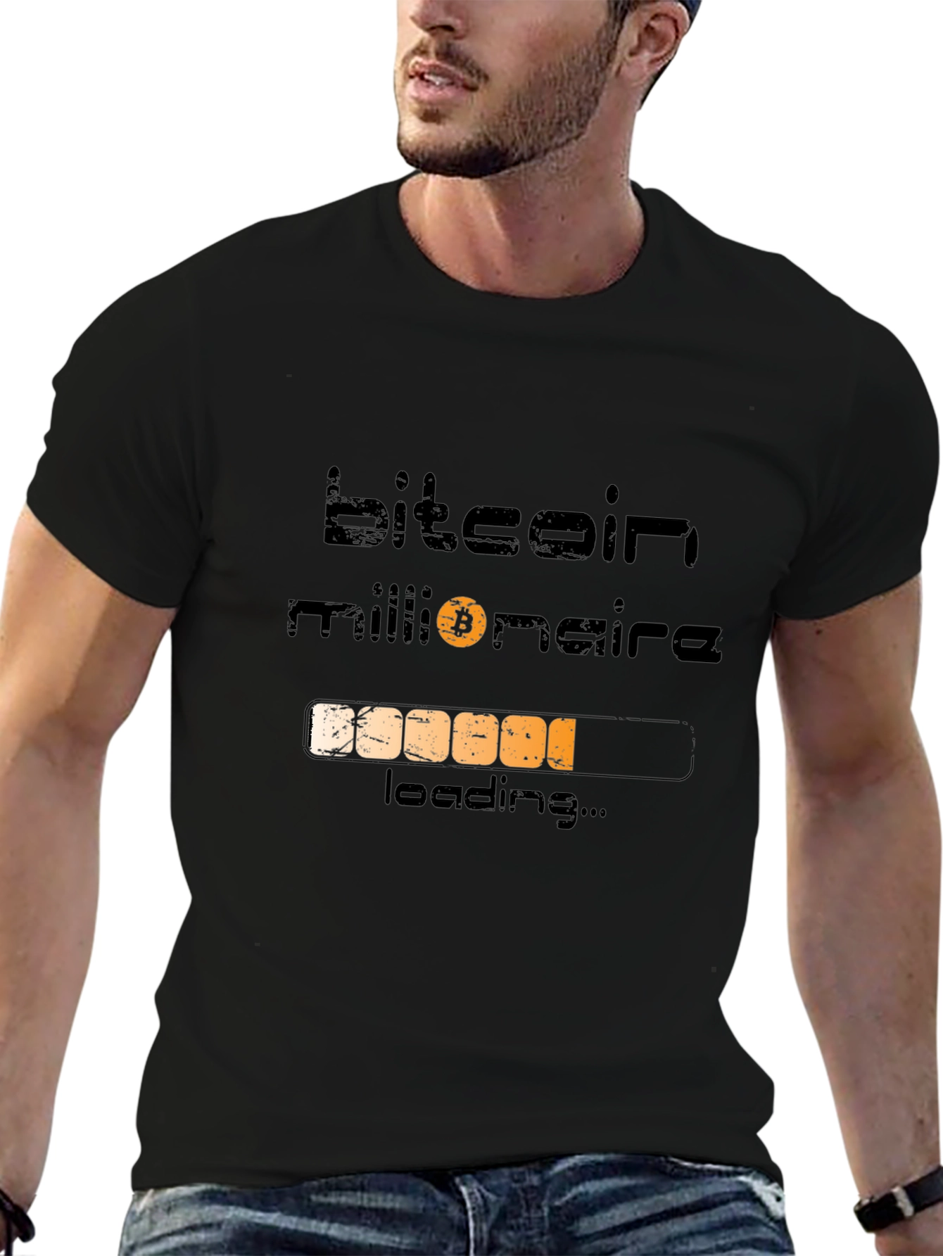 Bitcoin Millionaire Loading T-Shirt