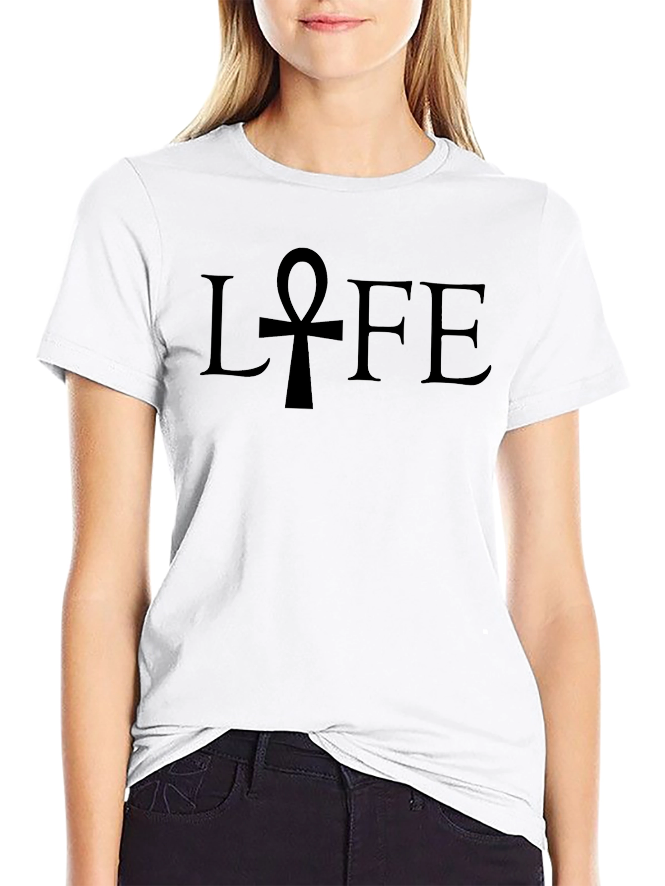 Ankh Life Graphic T-Shirt - Stylish & Comfortable