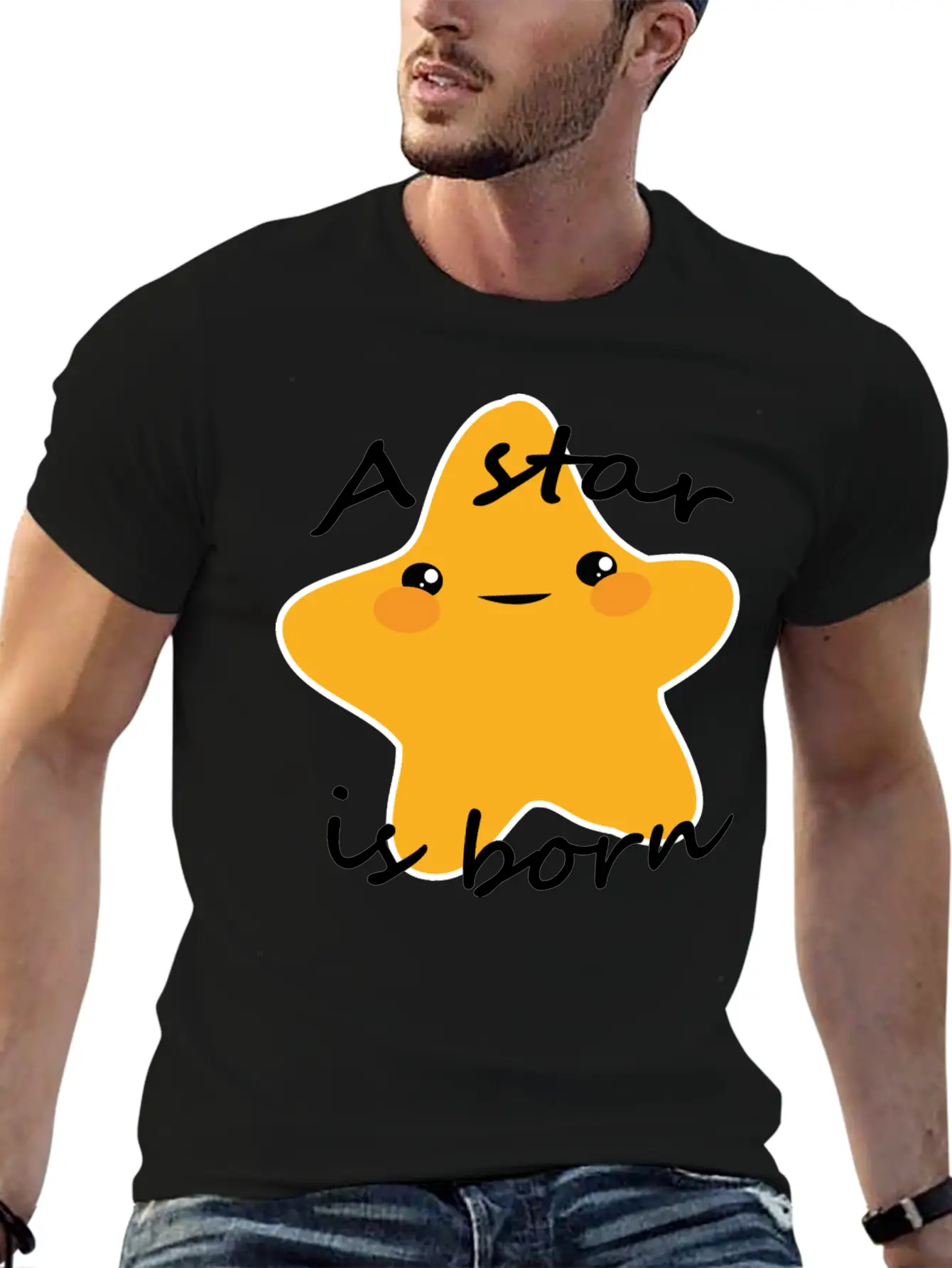 Baby Star Unisex Casual T-Shirt – Clean Design For Daily Comfort