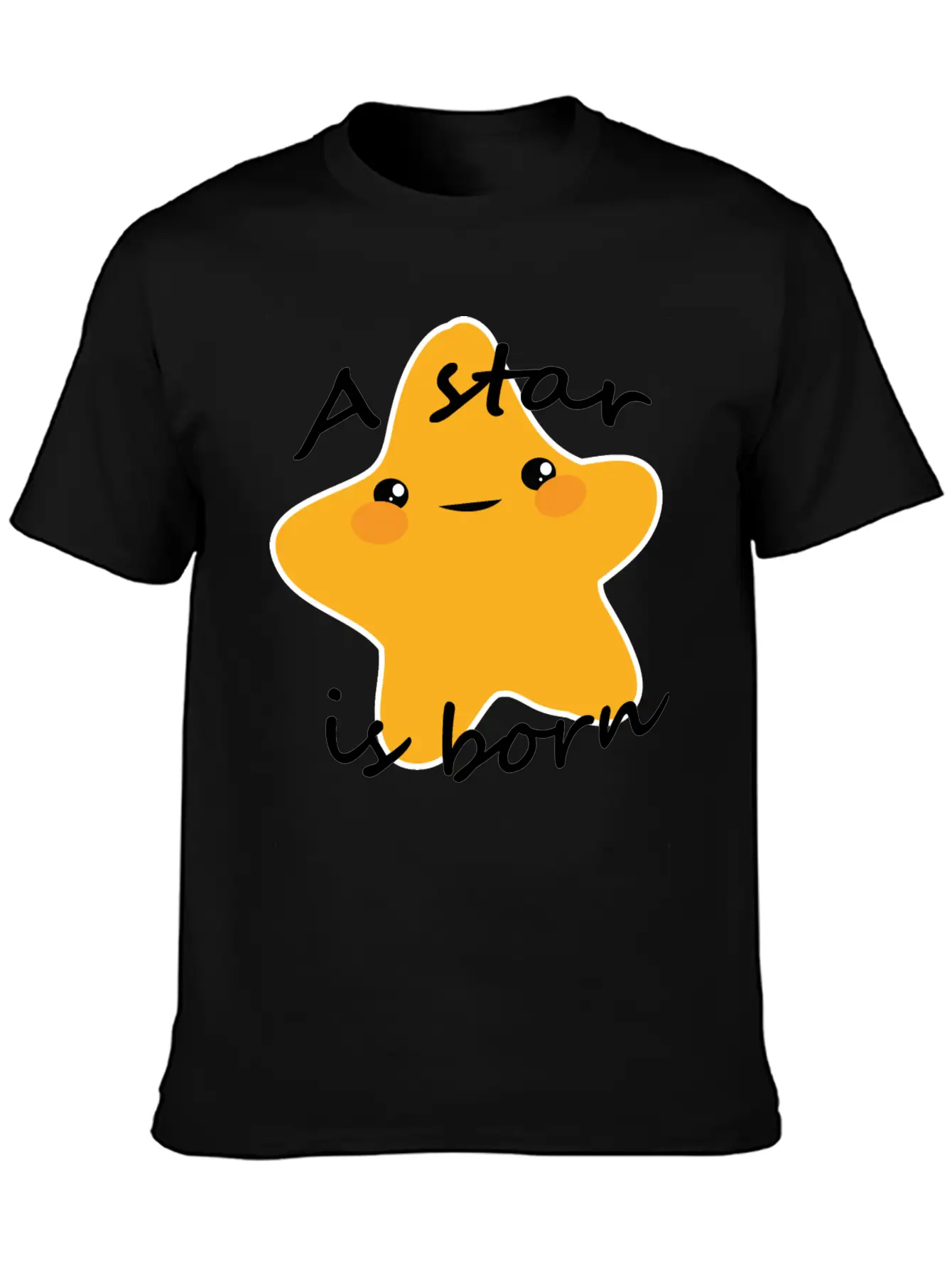 Baby Star Unisex Casual T-Shirt – Clean Design For Daily Comfort