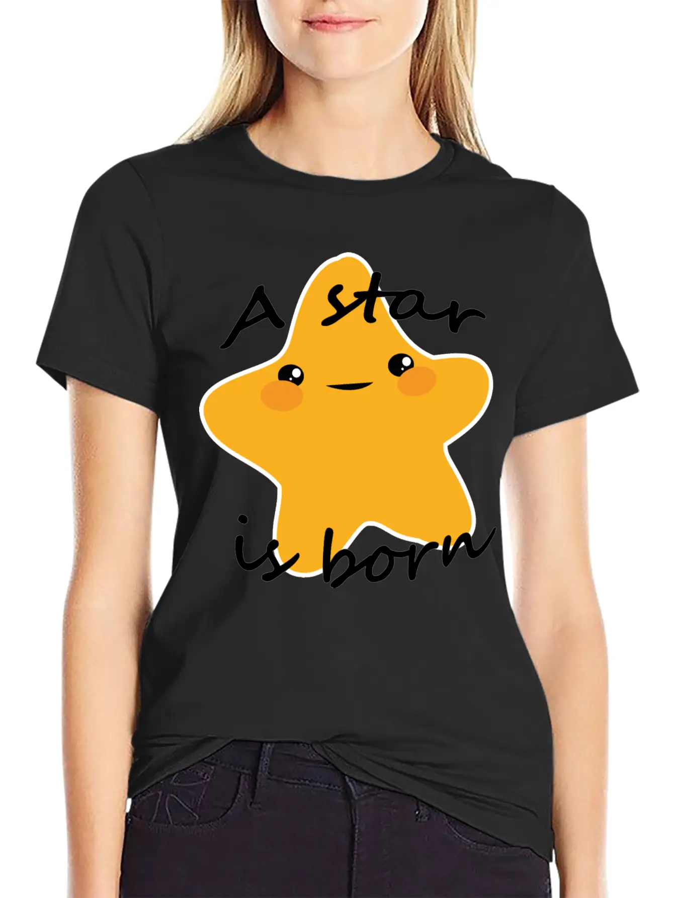 Baby Star Unisex Casual T-Shirt – Clean Design For Daily Comfort