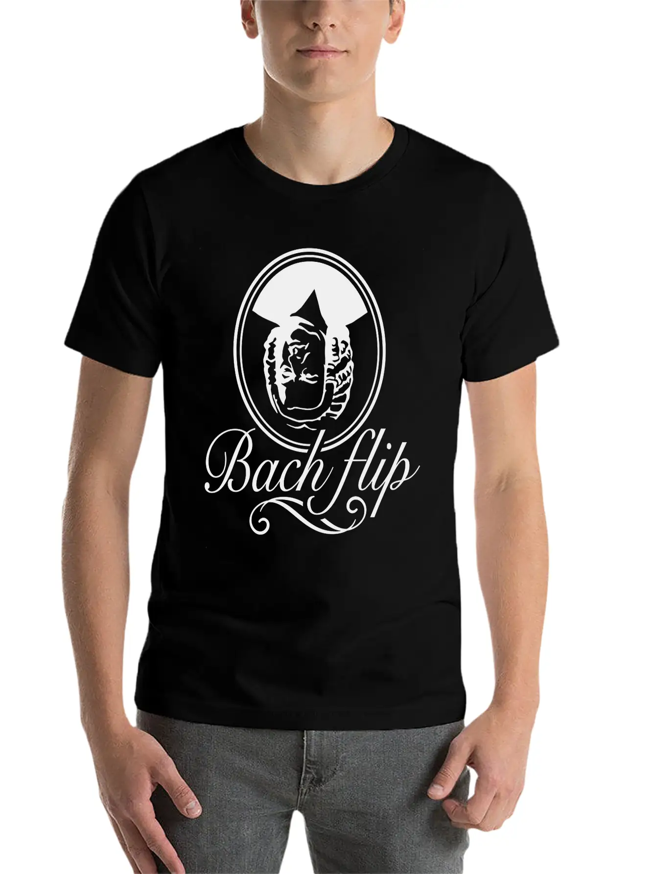 Bach Flip Unisex Casual T-Shirt – Clean Design For Daily Comfort