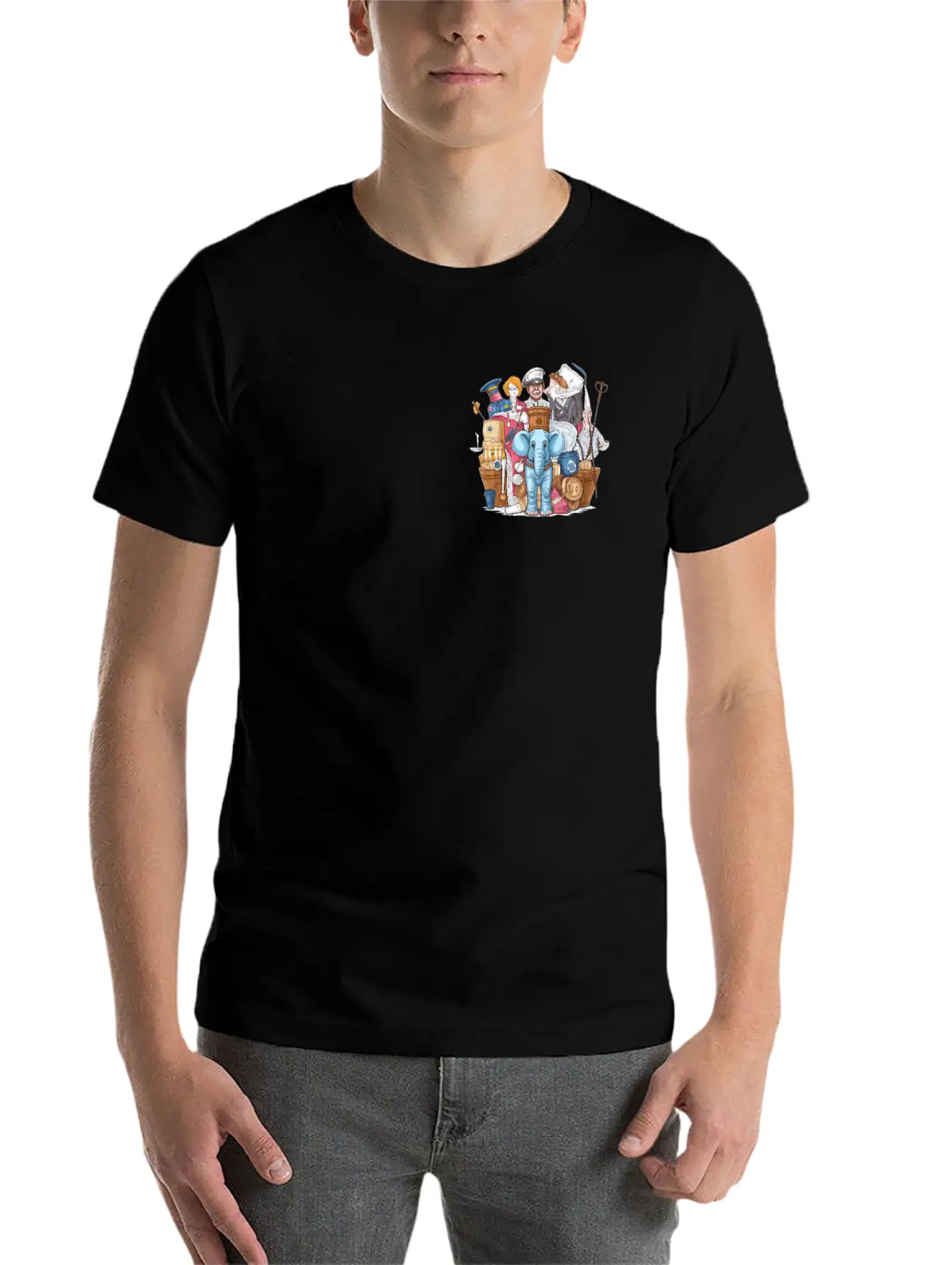 Balance Of Power Political Symbols & Justice Unisex Casual T-Shirt – Clean Design For Daily Comfort