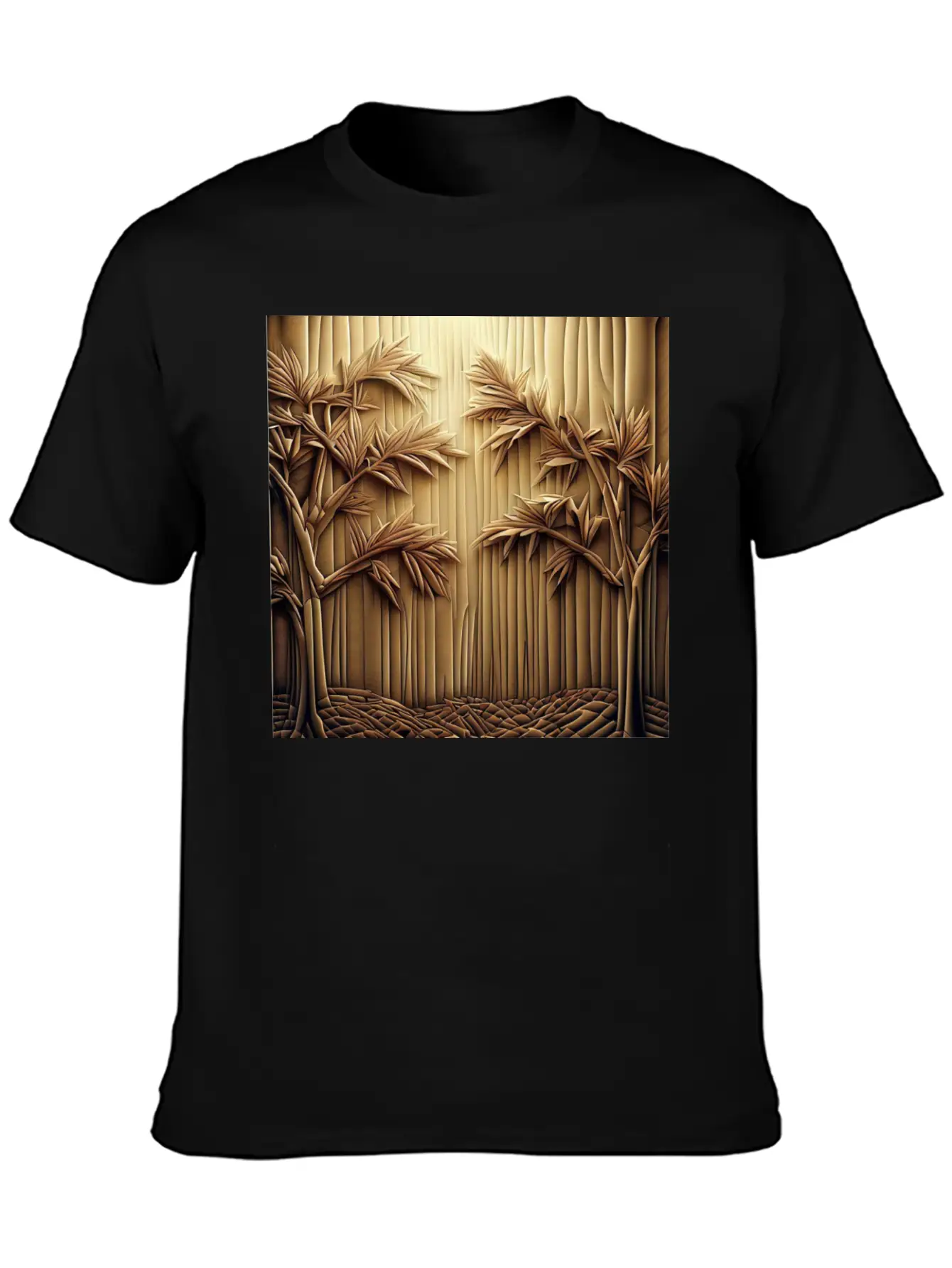 Bamboo Unisex Casual T-Shirt – Clean Design For Daily Comfort