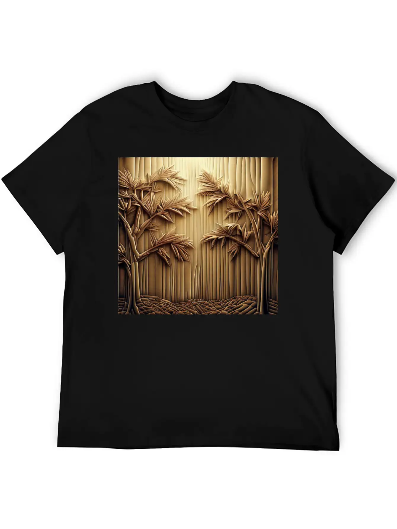 Bamboo Unisex Casual T-Shirt – Clean Design For Daily Comfort
