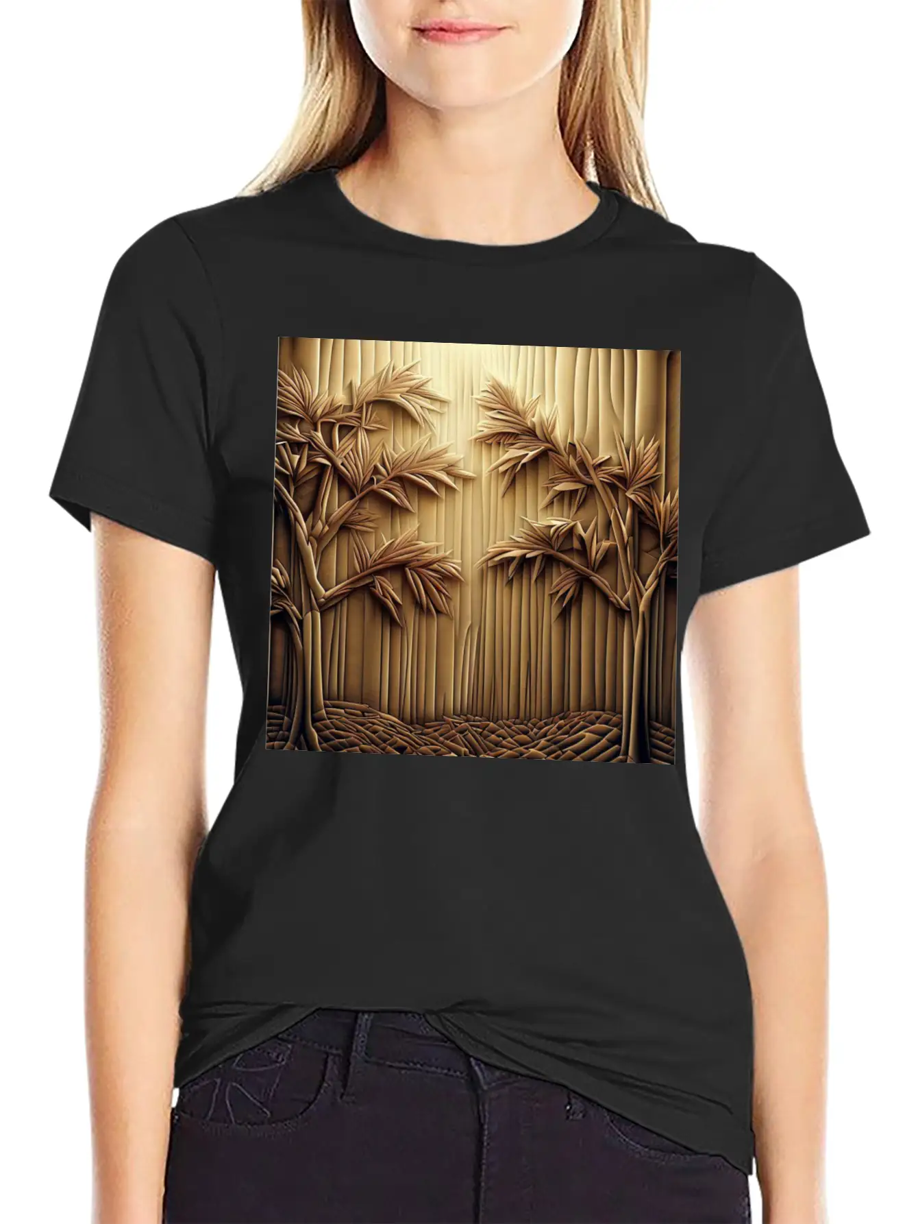 Bamboo Unisex Casual T-Shirt – Clean Design For Daily Comfort