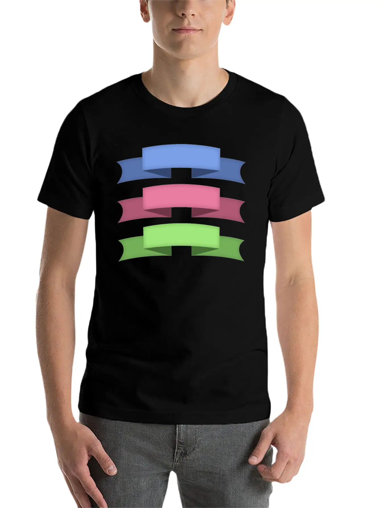 Banner Pack 3 Unisex Casual T-Shirt – Clean Design For Daily Comfort
