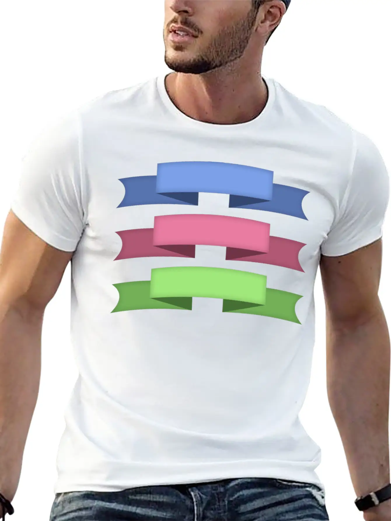 Banner Pack 3 Unisex Casual T-Shirt – Clean Design For Daily Comfort