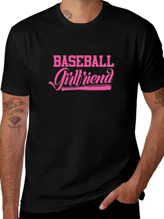 Baseball Girlfriend Unisex Casual T-Shirt – Clean Design For Daily Comfort