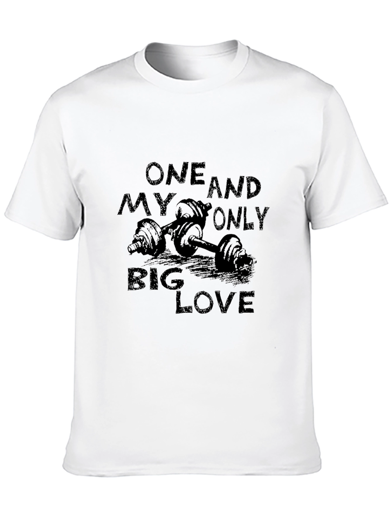 Weightlifting Graphic Tee - One and Only Big Love
