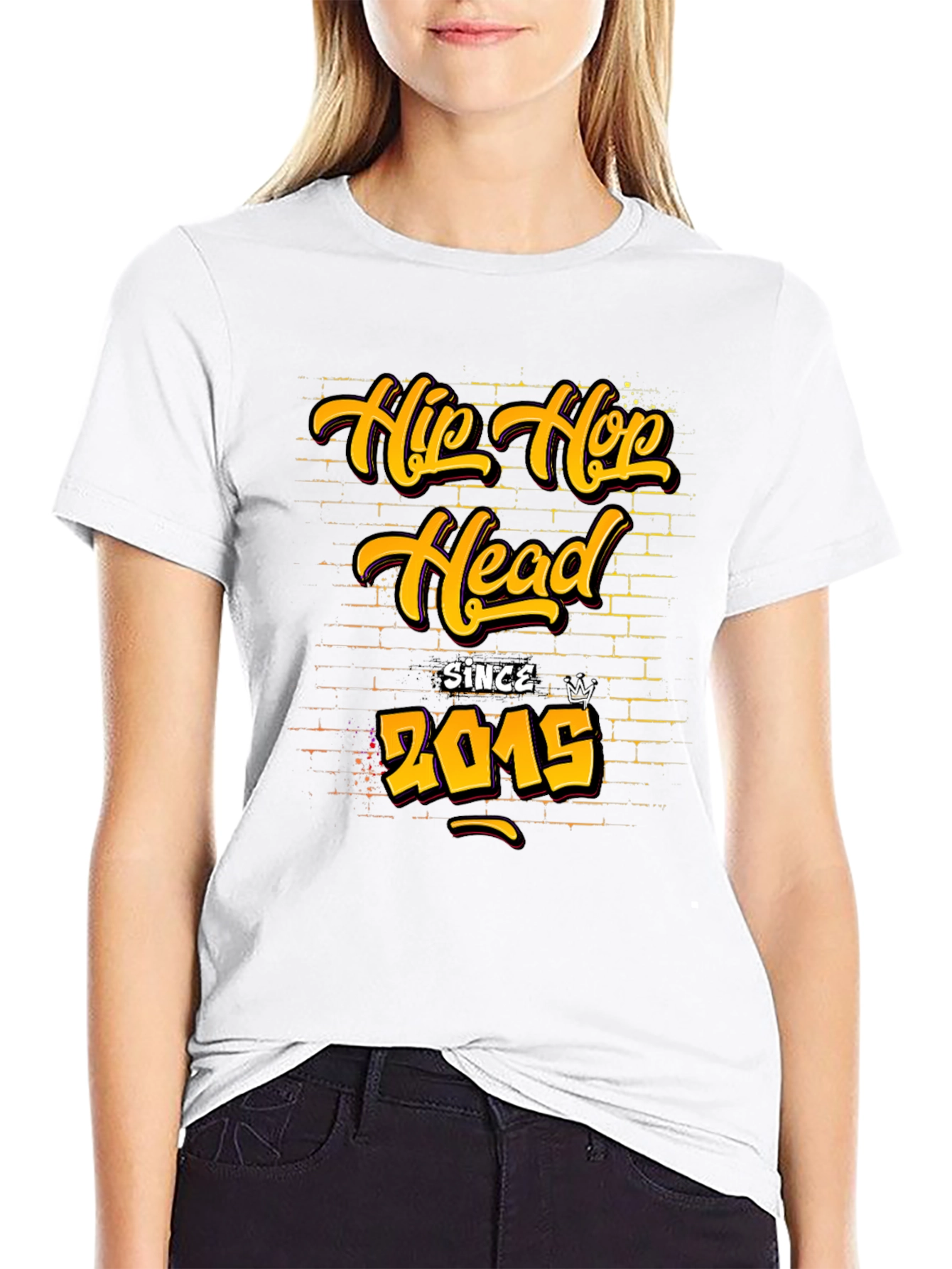 Hip Hop Head Since 2015 Graphic T-Shirt