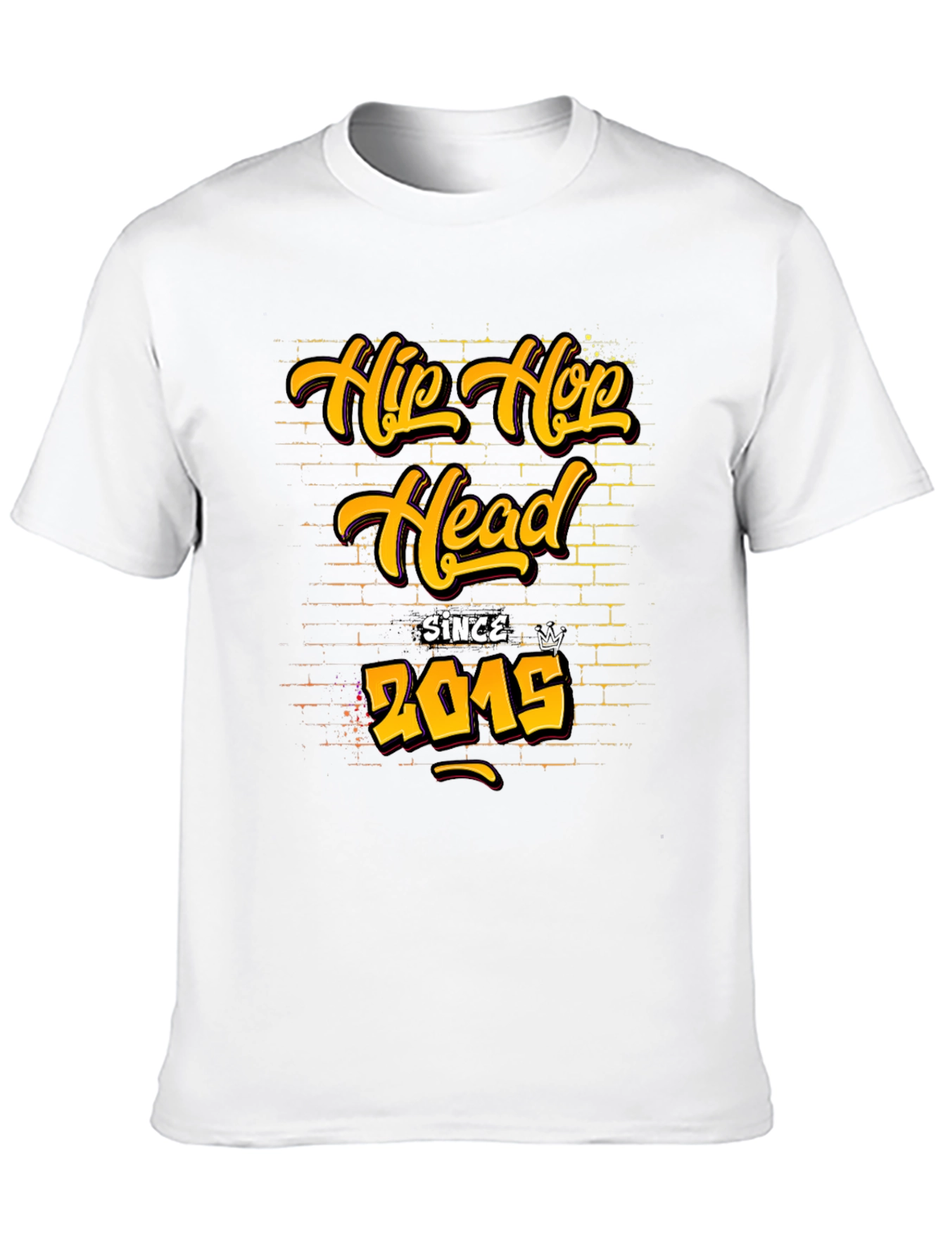 Hip Hop Head Since 2015 Graphic T-Shirt