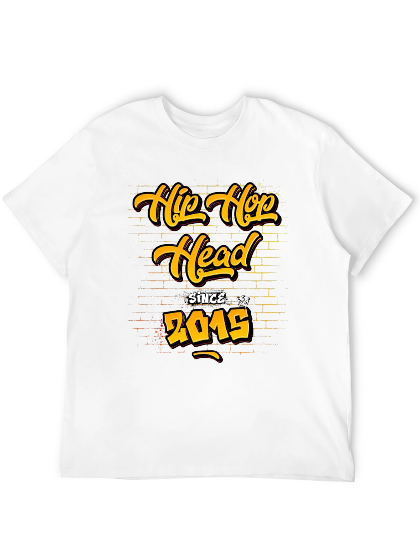 Hip Hop Head Since 2015 Graphic T-Shirt
