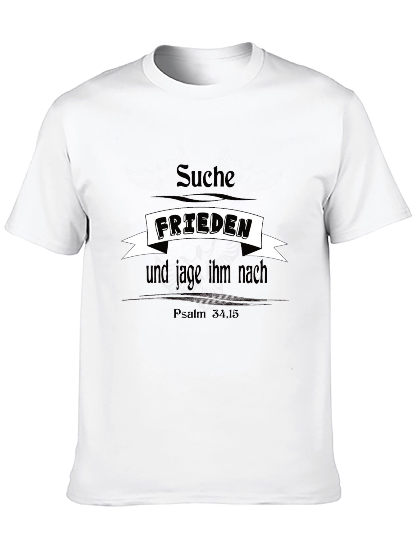 Suche Frieden T-Shirt - Black