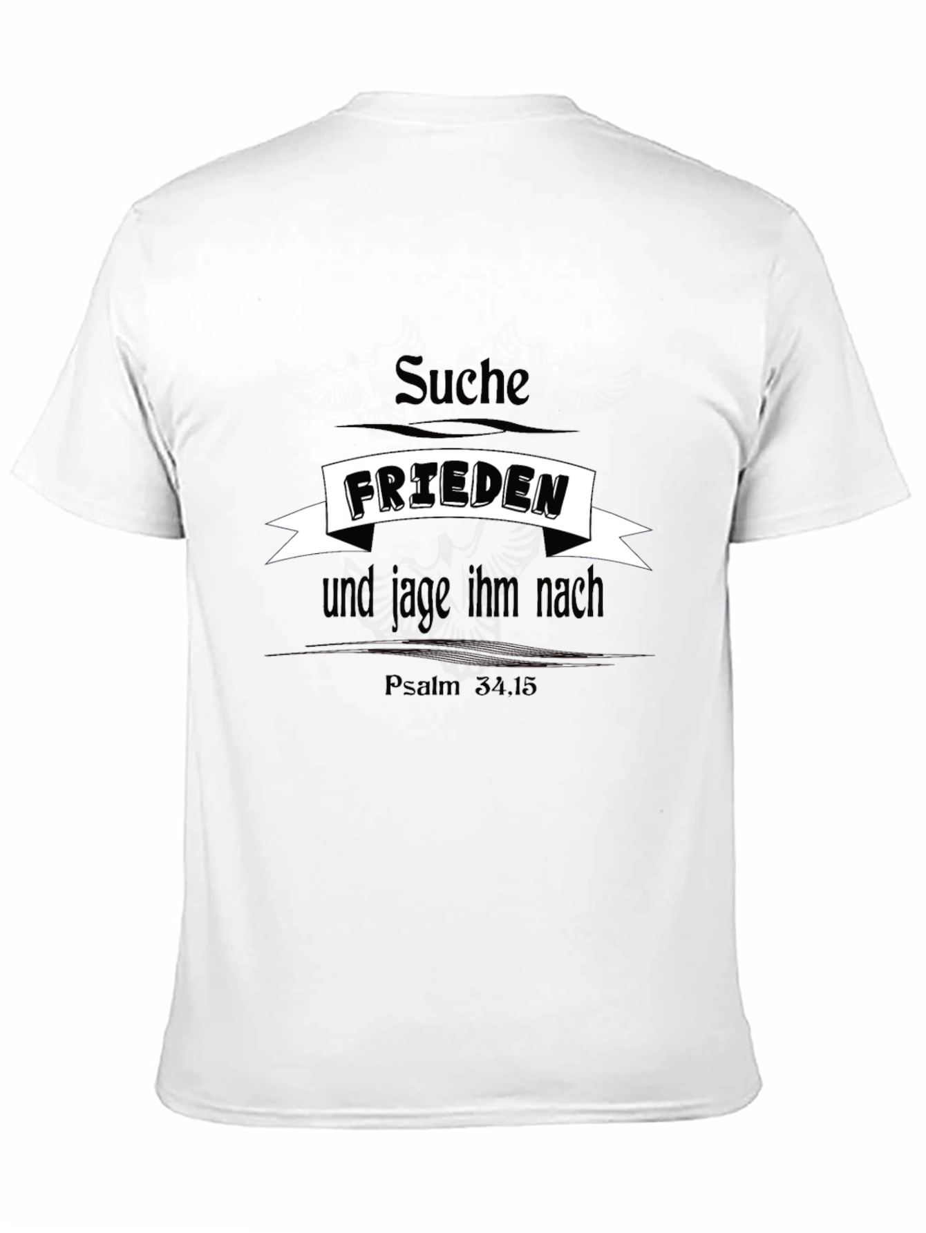 Suche Frieden T-Shirt - Black