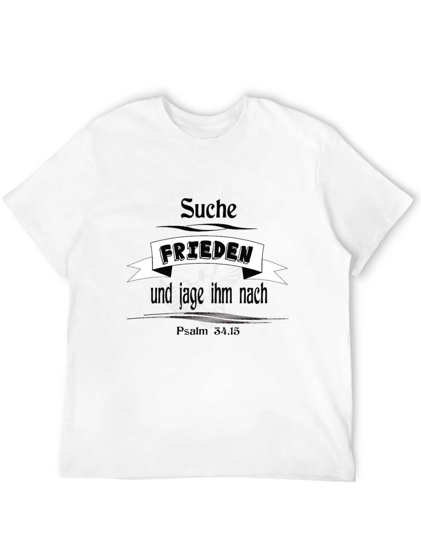 Suche Frieden T-Shirt - Black