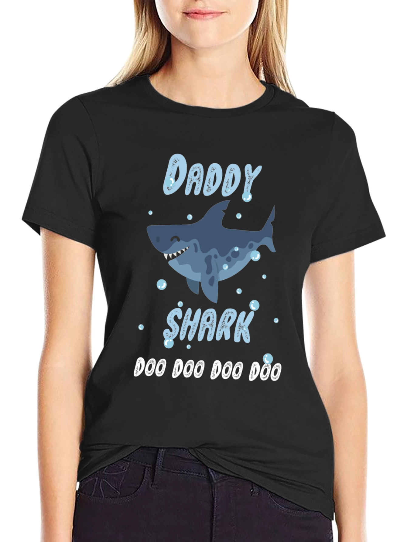 Daddy Shark Graphic T-Shirt
