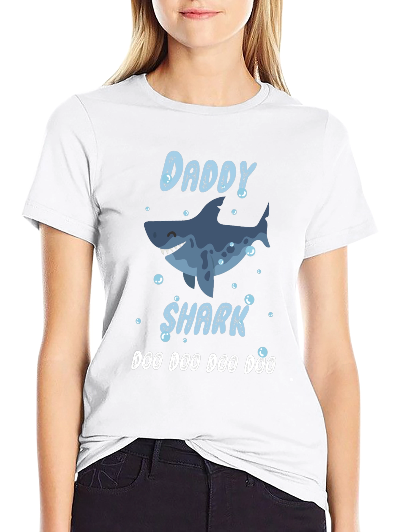 Daddy Shark Graphic T-Shirt