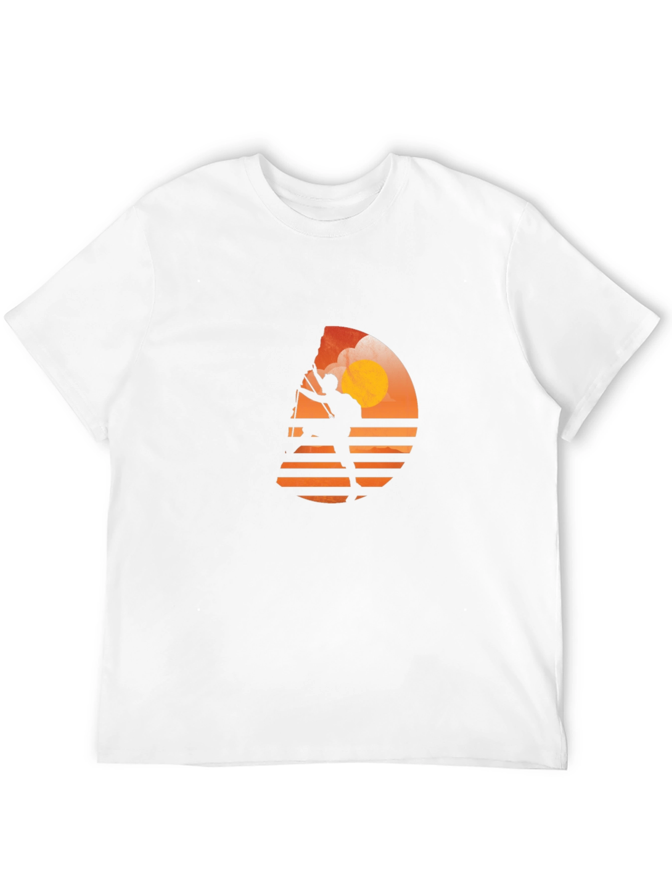 Sunset Climber Graphic Tee - Black