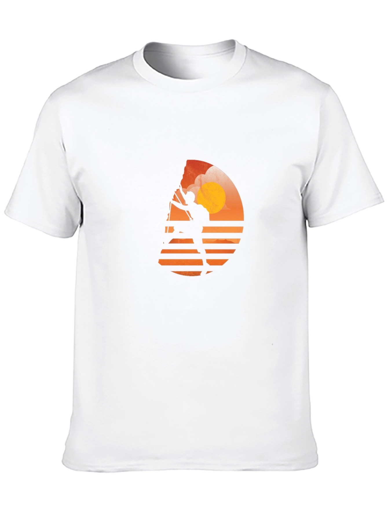 Sunset Climber Graphic Tee - Black