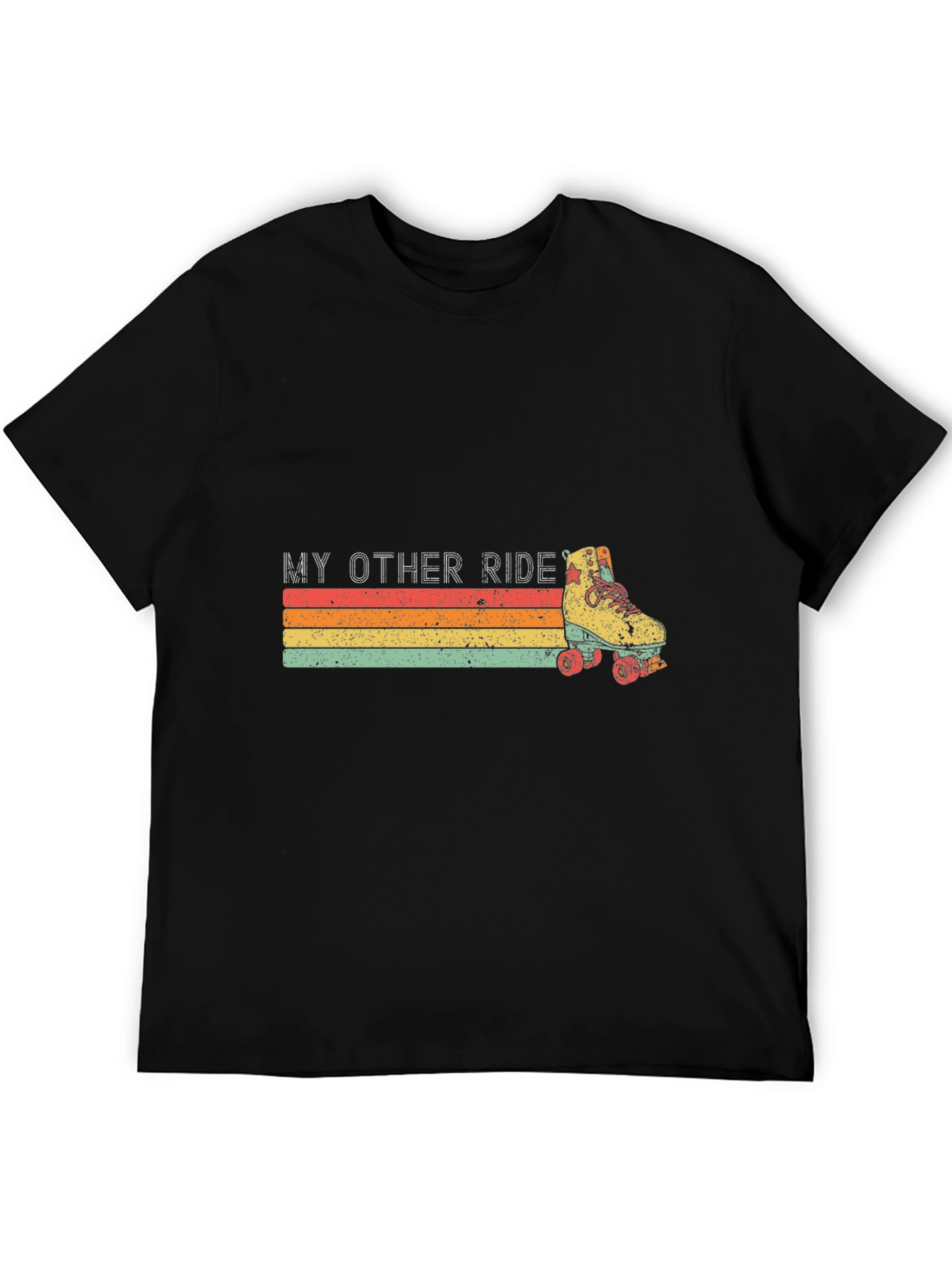 My Other Ride Retro Roller Skate T-Shirt