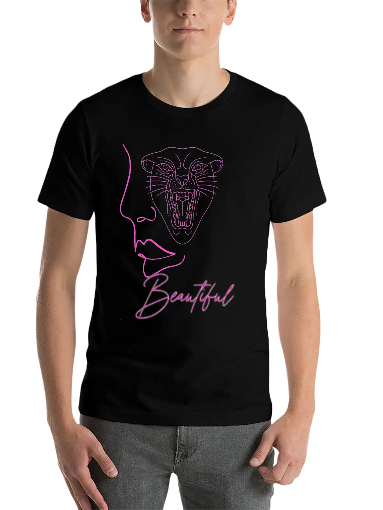Beautiful. Unisex Casual T-Shirt – Clean Design For Daily Comfort