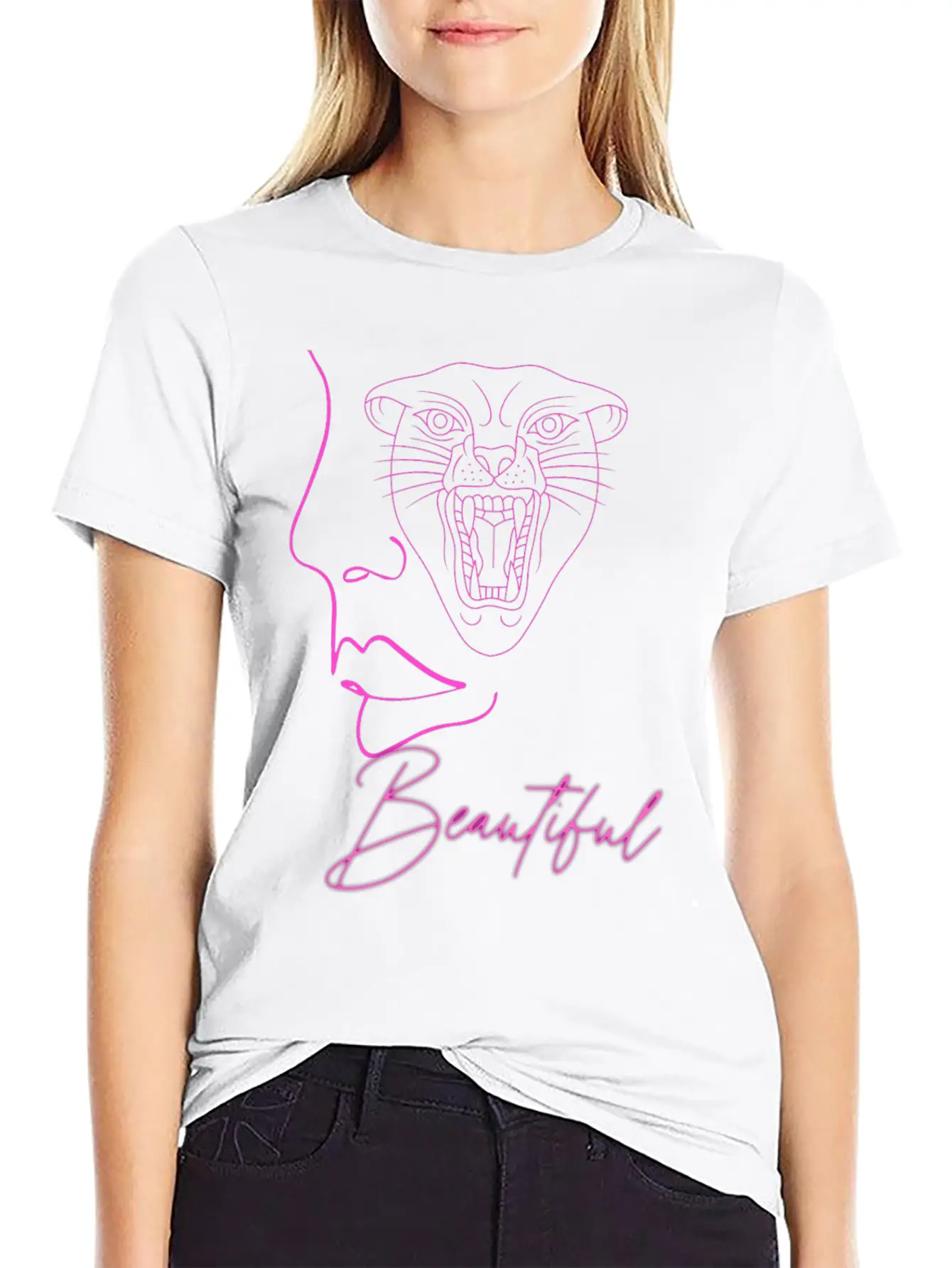 Beautiful. Unisex Casual T-Shirt – Clean Design For Daily Comfort